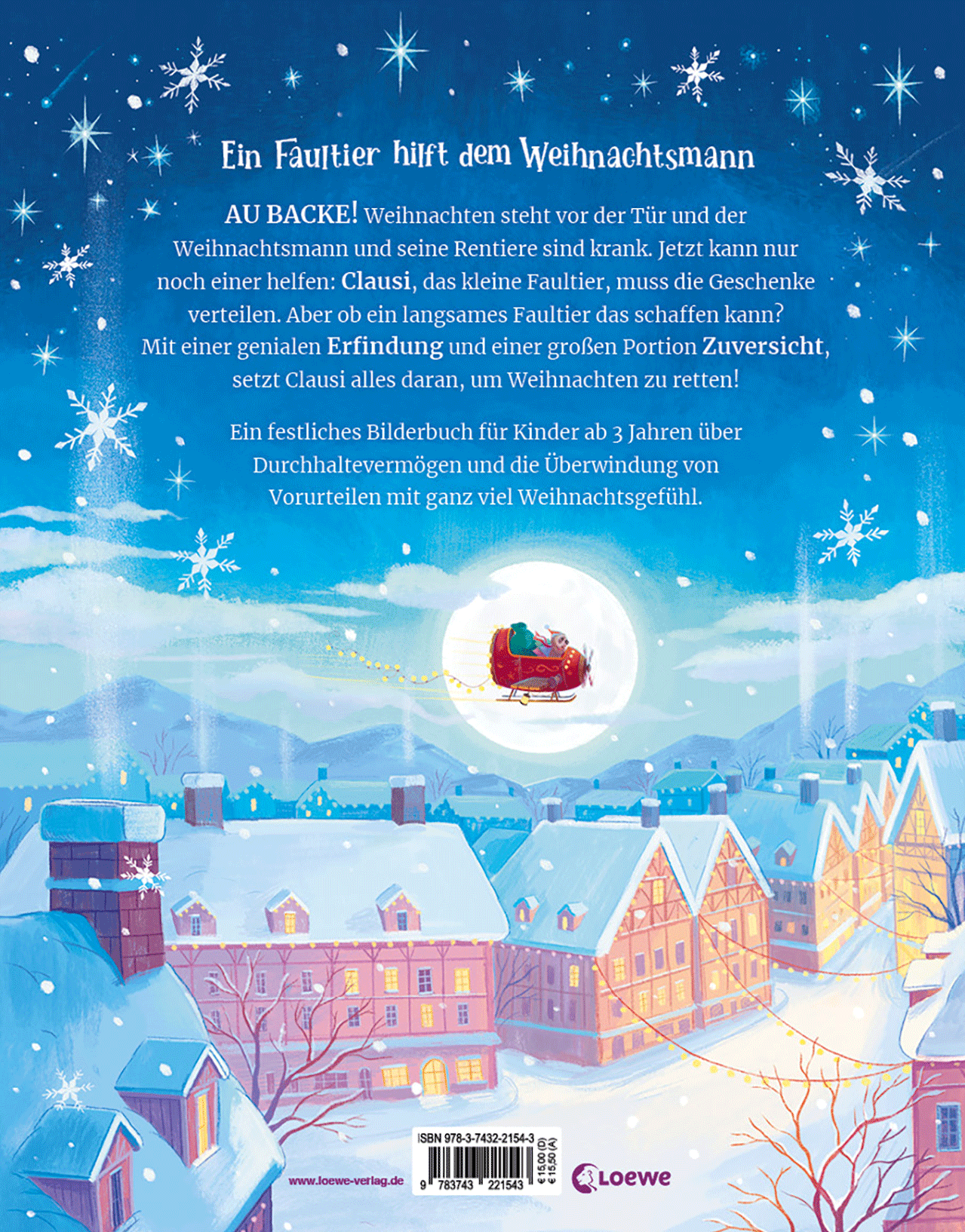 Santa Clausi - Ein Faultier rettet Weihnachten 9783743221543_01