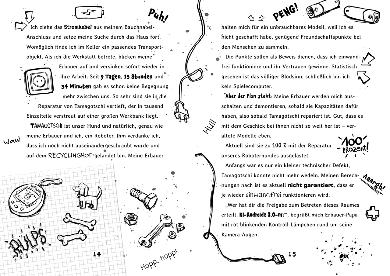 Andro, streng geheim! (Band 3) - Kurzschluss auf Klassenfahrt  9783743209848_3