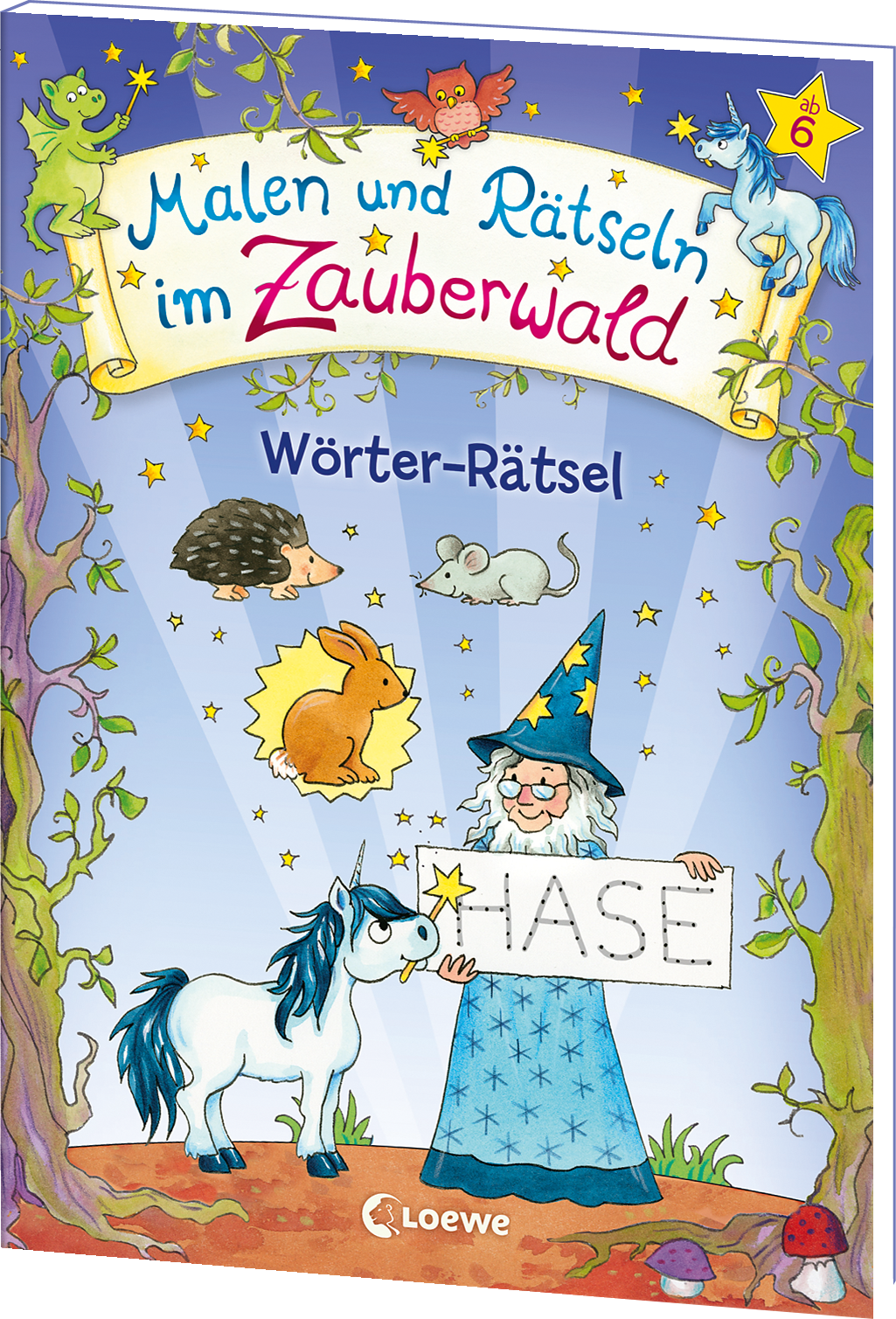 Drawing and Quiz-Solving in the Enchanted Forest - Word Riddle 9783743200548