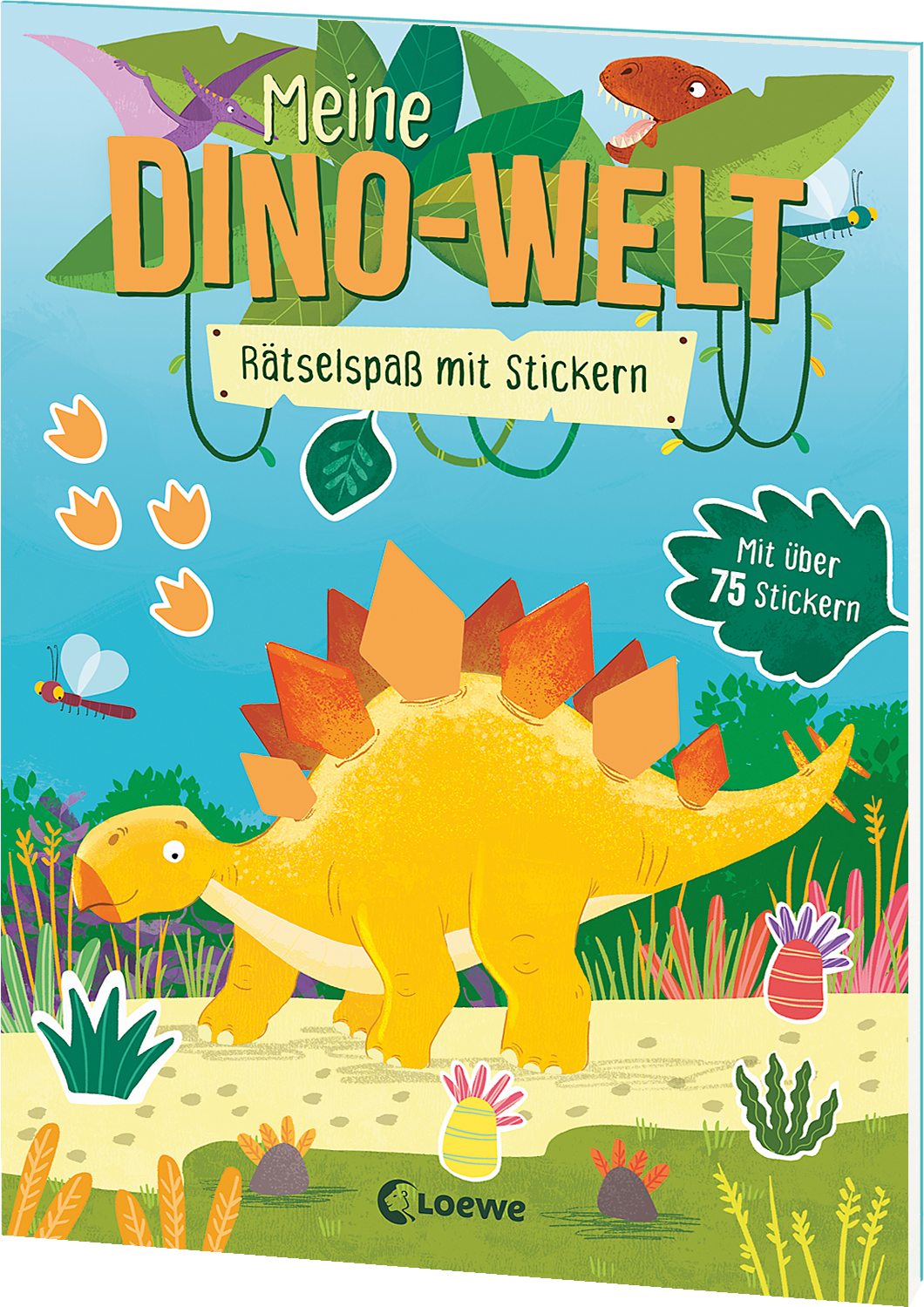 Meine Dino-Welt - Rätselspaß mit Stickern