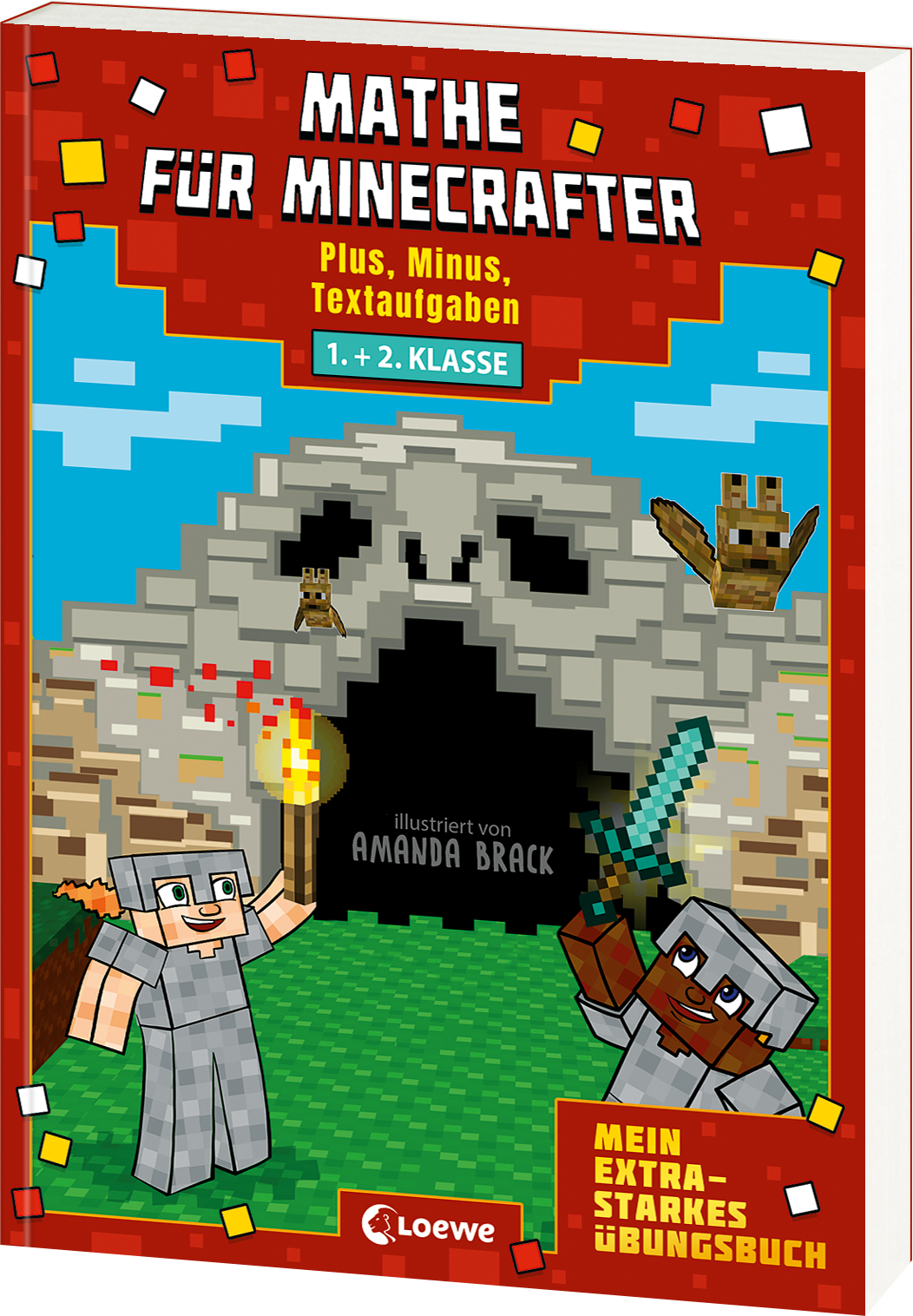 Mathe für Minecrafter - Mein extrastarkes Übungsbuch 9783743215573