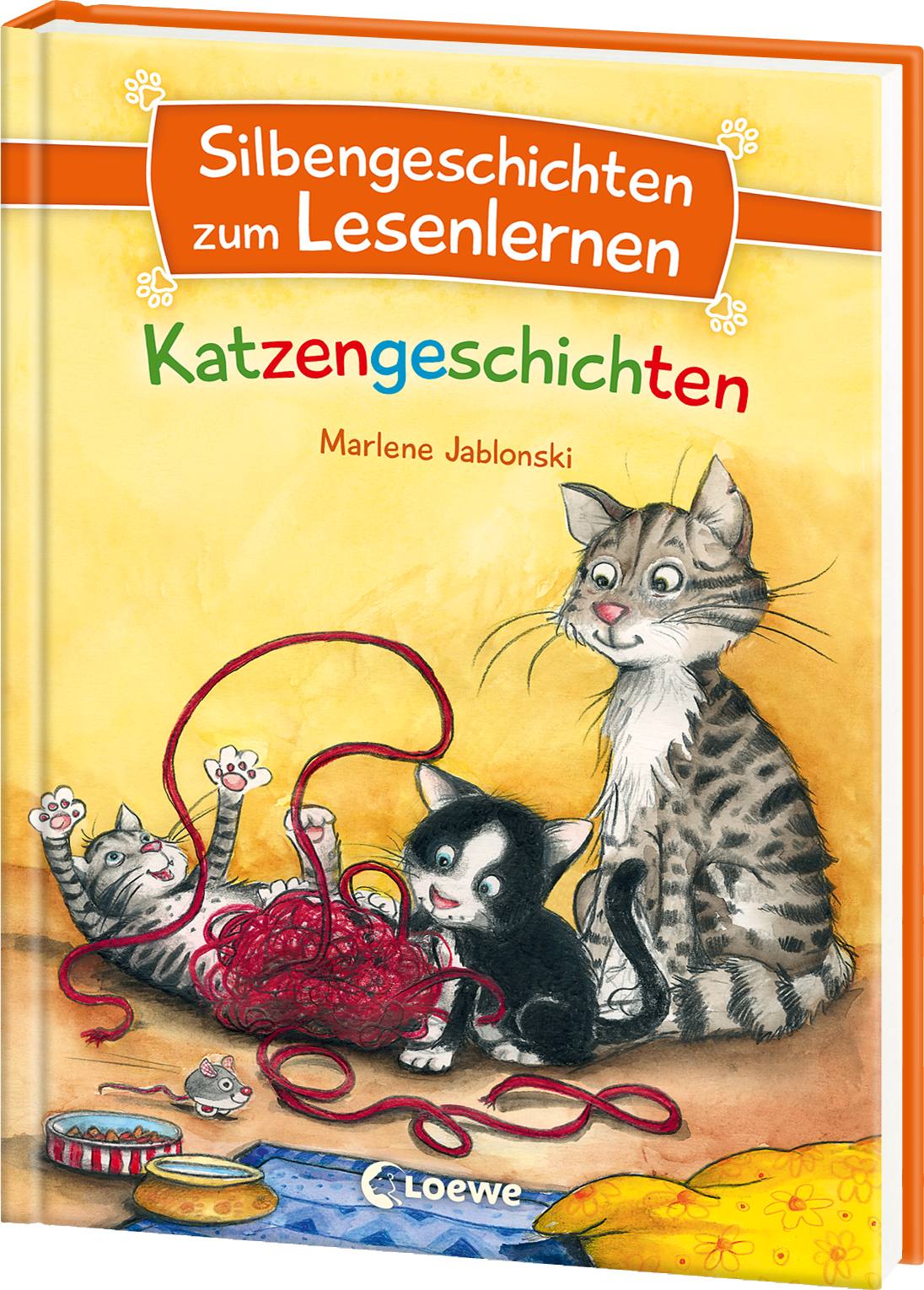 Silbengeschichten zum Lesenlernen - Katzengeschichten 9783743204515