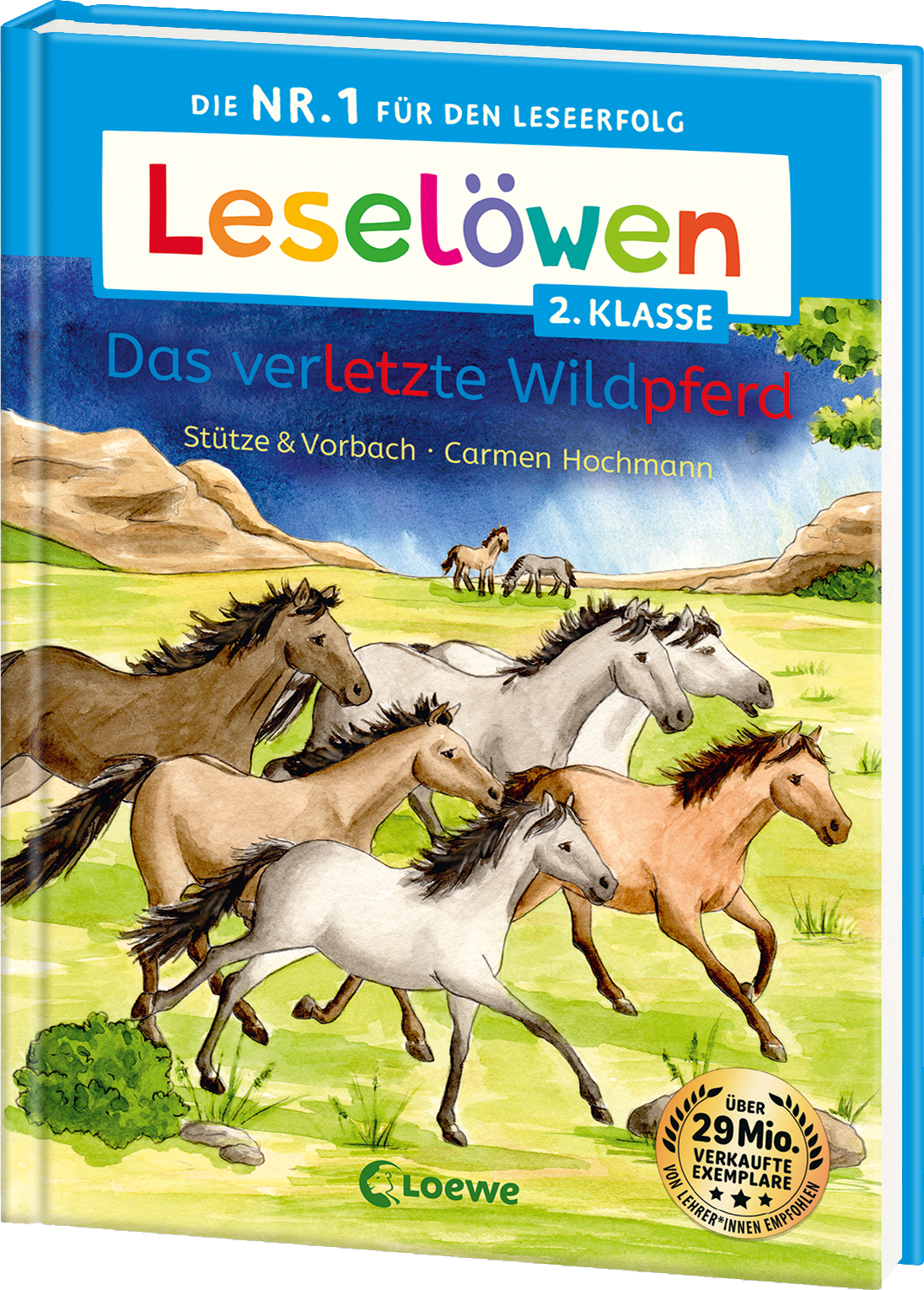 Leselöwen 2. Klasse - Das verletzte Wildpferd 9783743205321