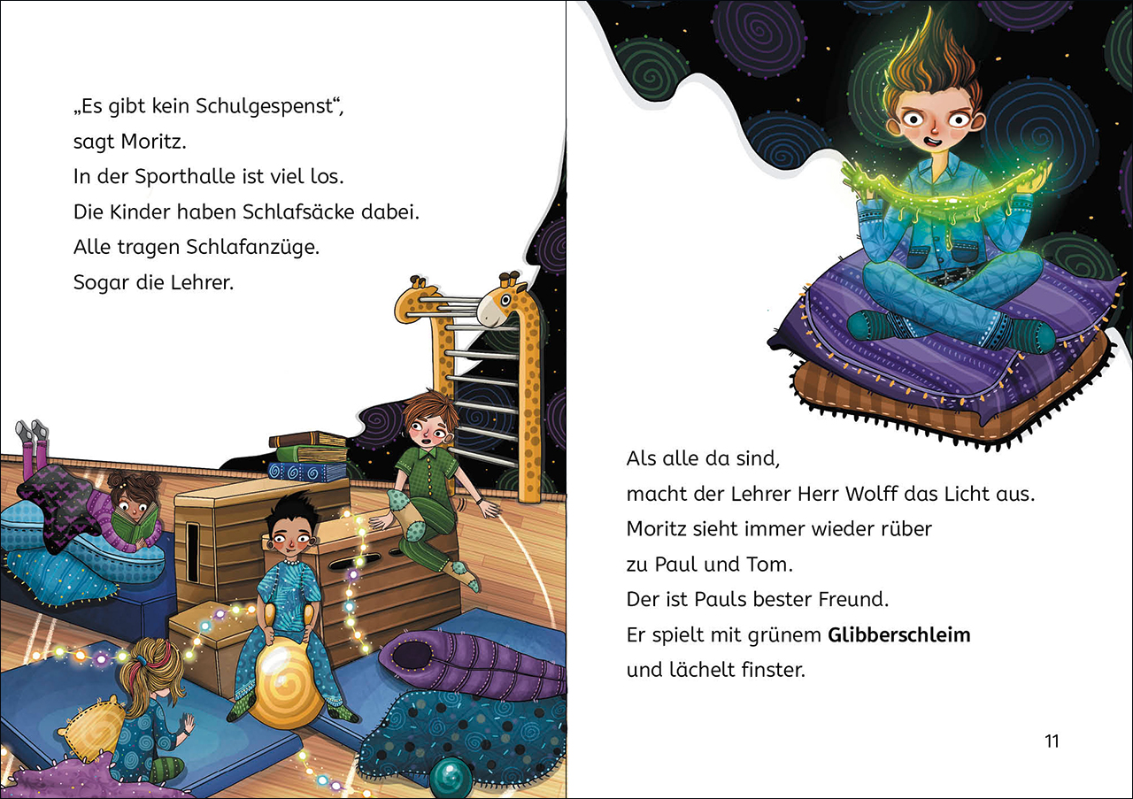 Leselöwen 2. Klasse - Schleim-Alarm im Schulkeller 9783743210561_2
