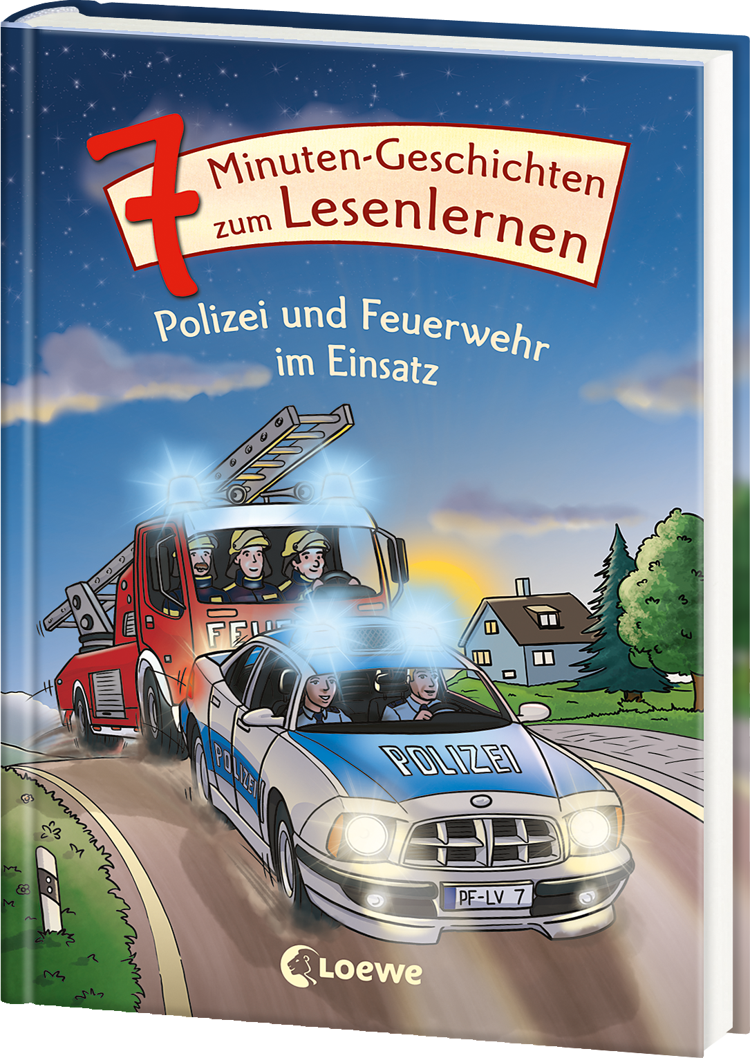 7-Minuten-Geschichten zum Lesenlernen - Polizei und Feuerwehr im Einsatz 9783743218277