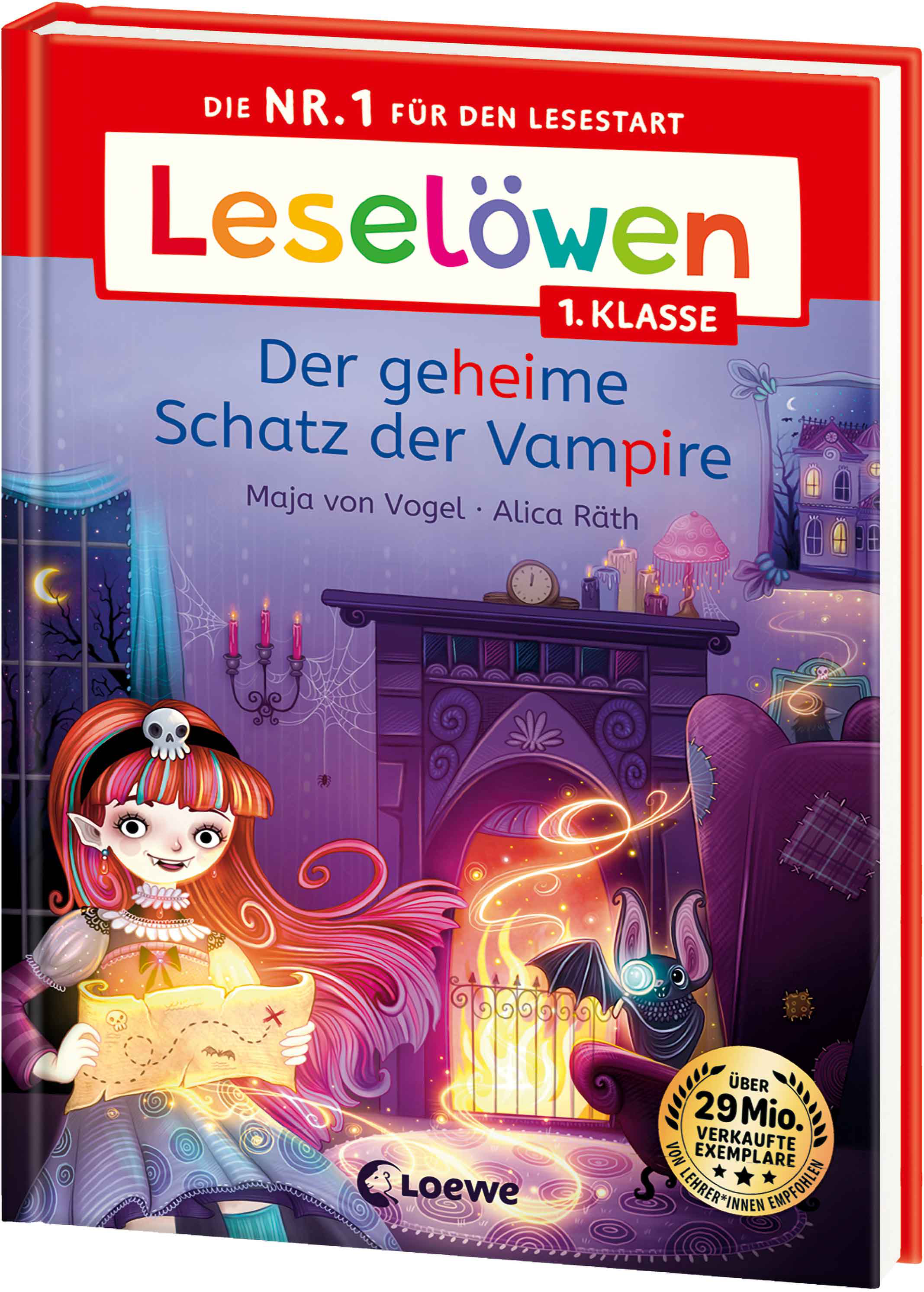 Leselöwen 1. Klasse - Der geheime Schatz der Vampire 9783743220799