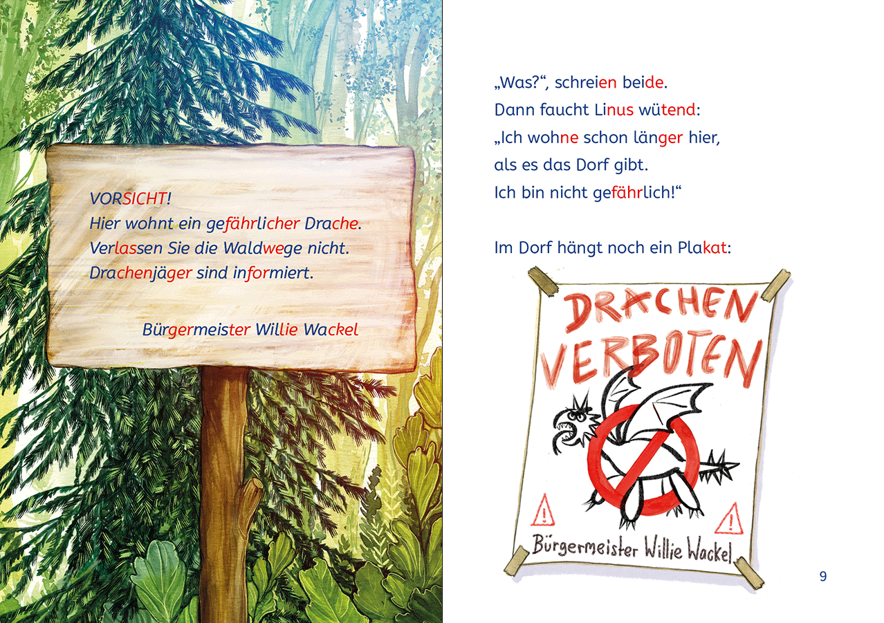 Leselöwen 2. Klasse - Im Bann des grünen Drachen 9783743218970_11