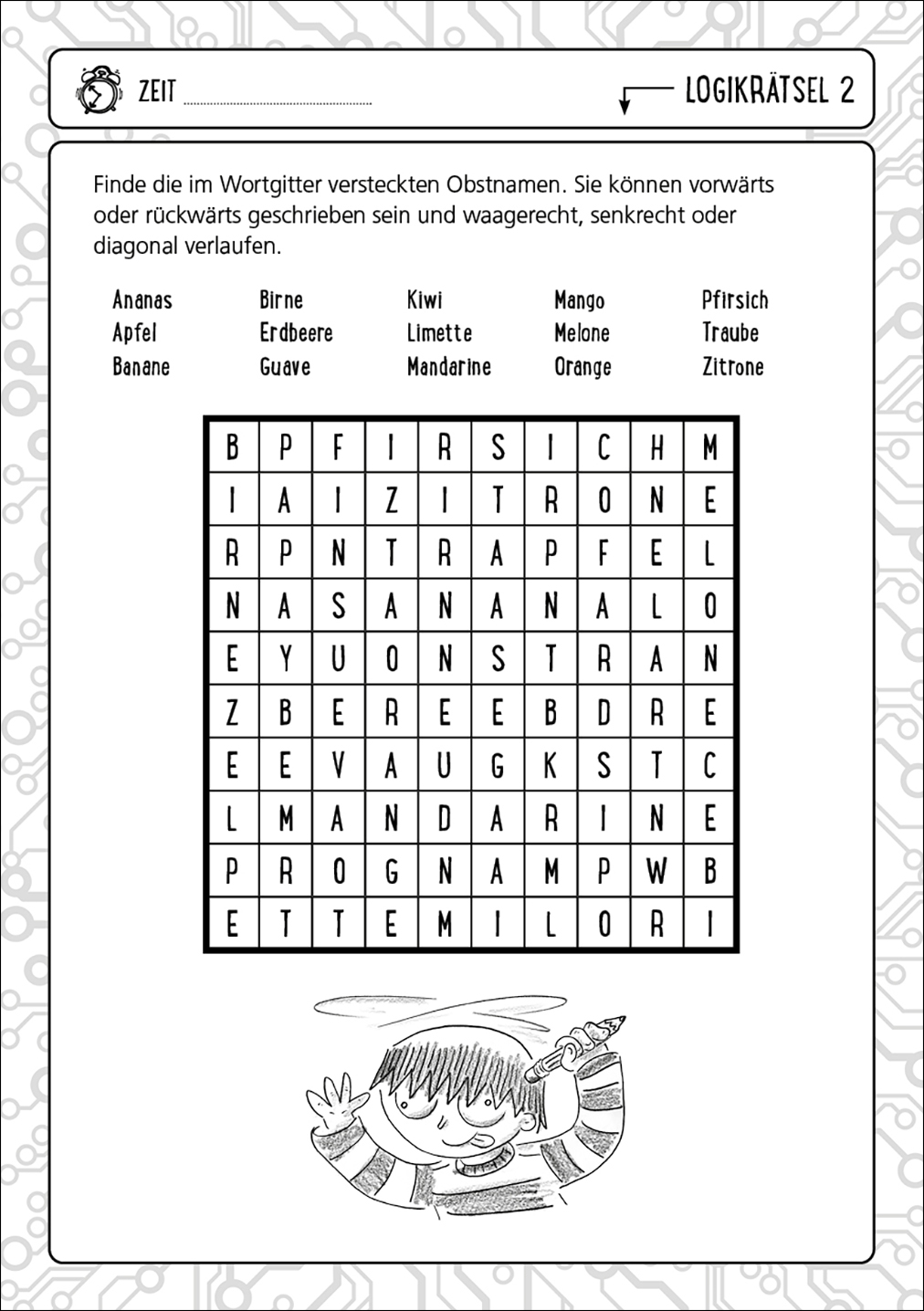 Der große Logiktest für Kinder - Bring dein Hirn in Topform! 9783743208698_4