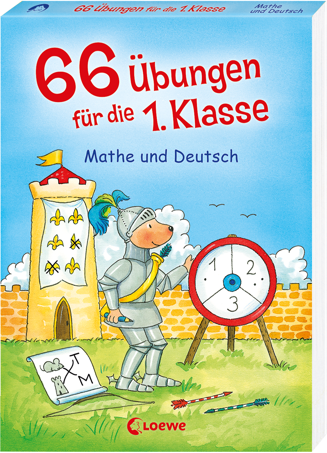 66 Übungen für die 1. Klasse - Mathe und Deutsch