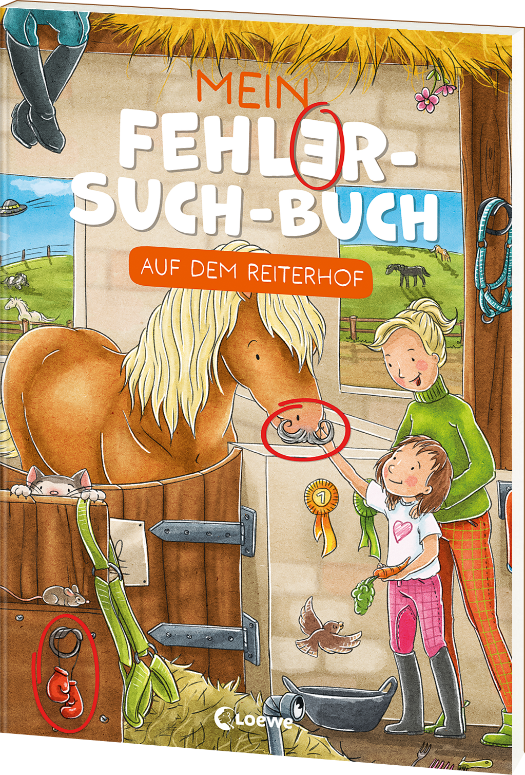 Mein Fehler-Such-Buch - Auf dem Reiterhof 9783743216495