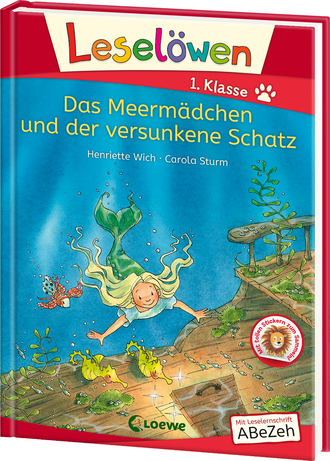 Leselöwen 1. Klasse - Das Meermädchen und der versunkene Schatz 9783743211957