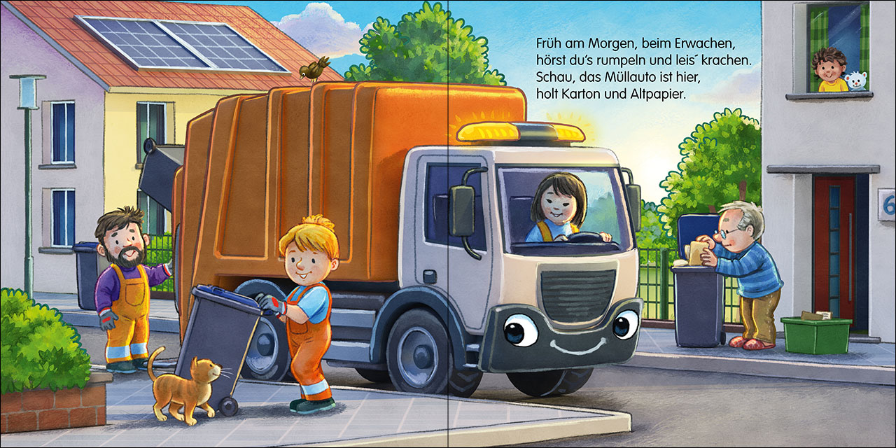 Gute Nacht, kleines Müllauto!  9783743219144_05