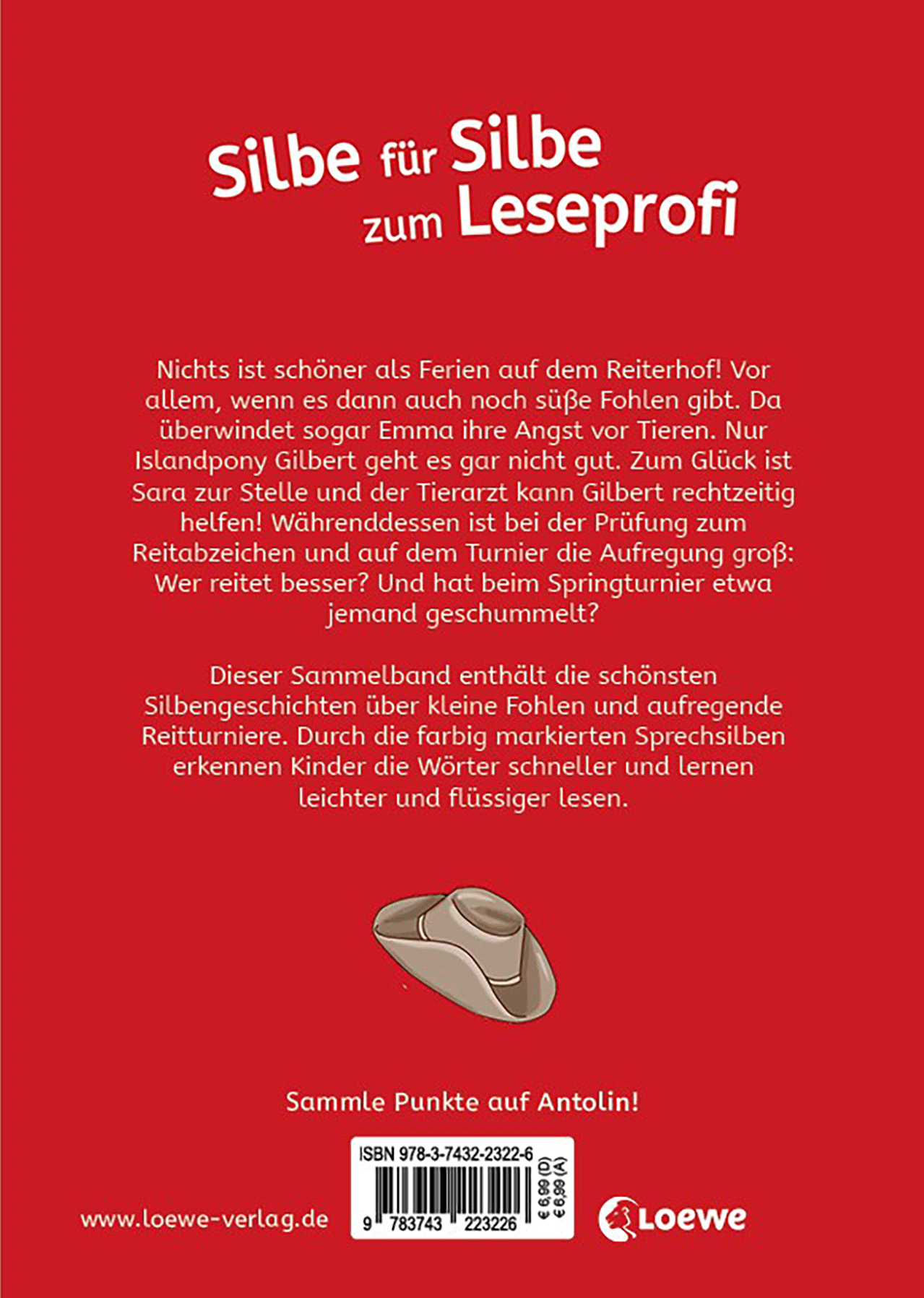 Die besten Silbengeschichten zum Lesenlernen - Pferde und Ponys 9783743223226_01