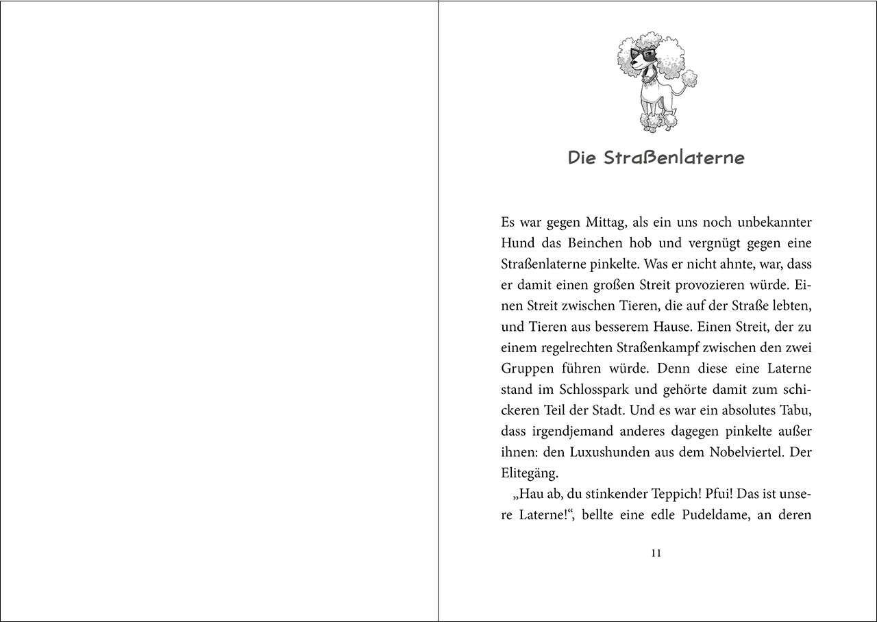 Die Straßengäng (Band 1) - Eine Pfote wäscht die andere 9783743215115_05