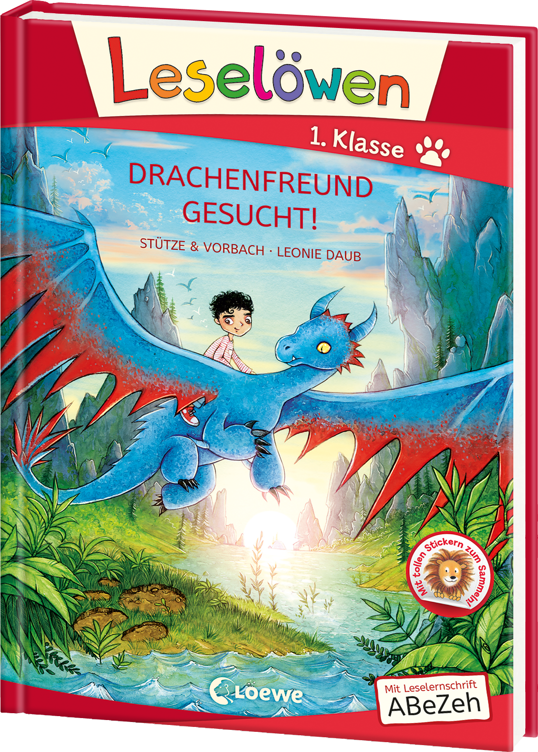 Leselöwen 1. Klasse - Drachenfreund gesucht! (Großbuchstabenausgabe) 9783743210486