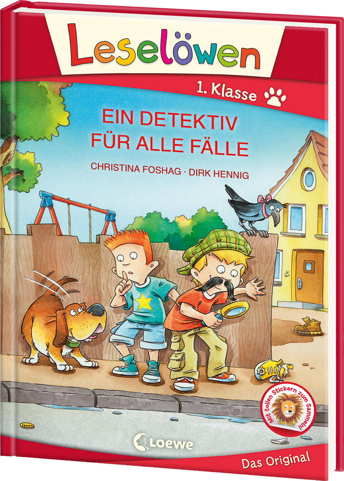 Leselöwen 1. Klasse - Ein Detektiv für alle Fälle (Großbuchstabenausgabe) 9783743203037