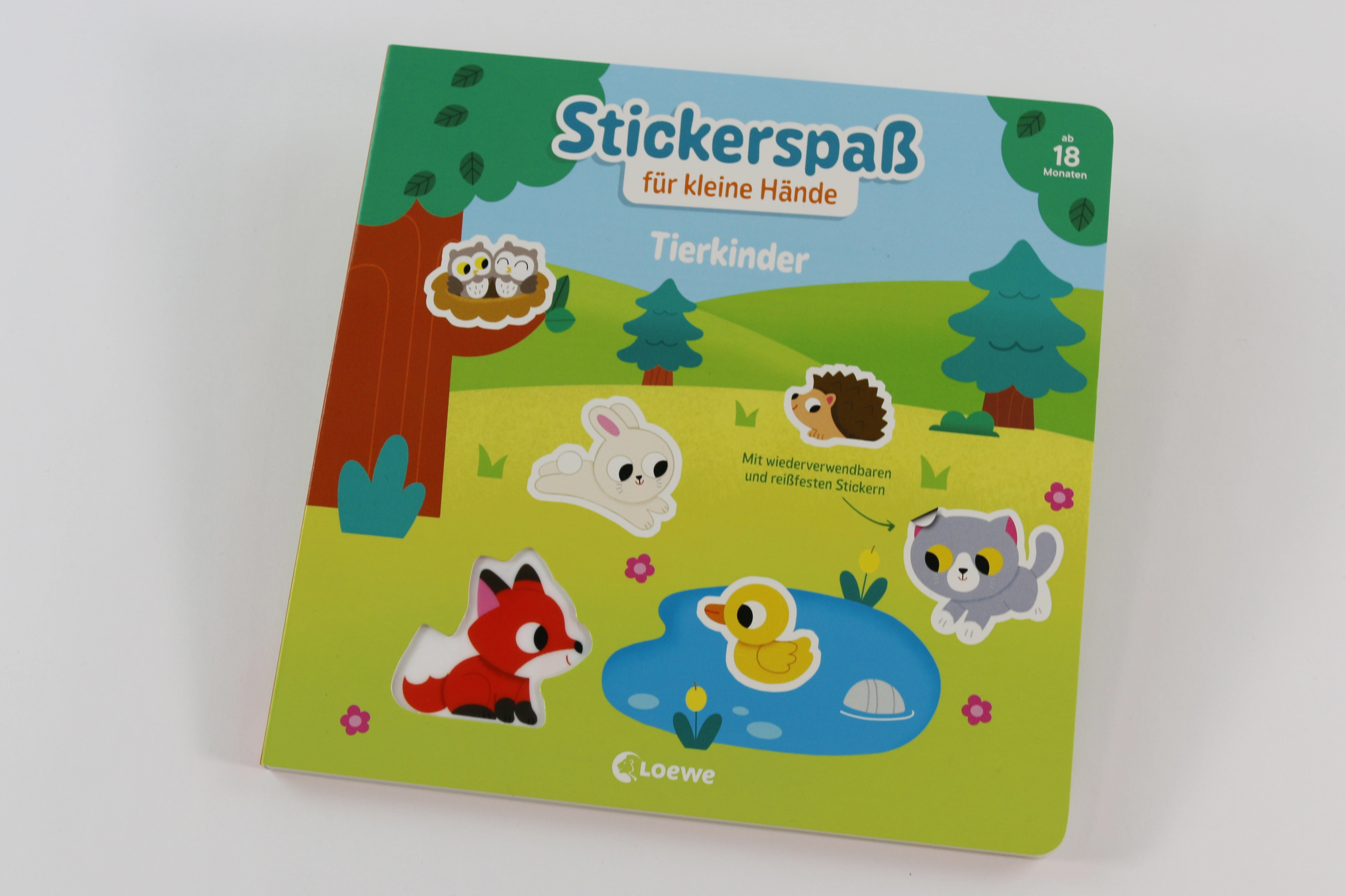 Stickerspaß für kleine Hände - Tierkinder 9783743224056_04