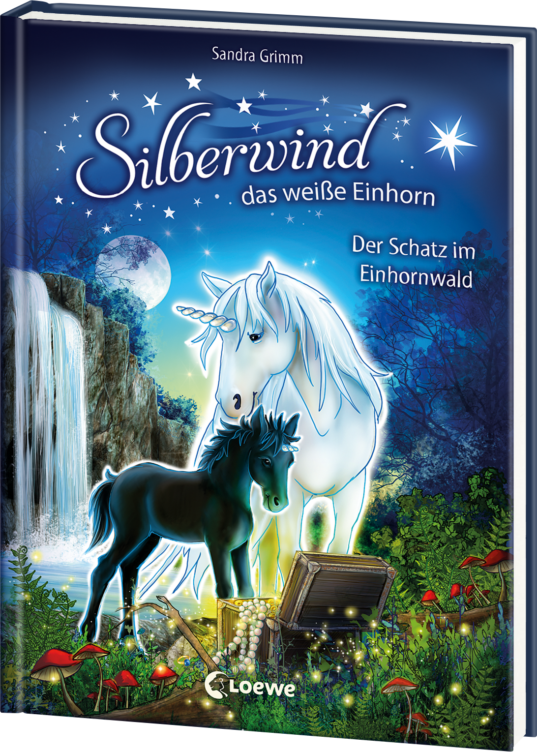 Silberwind, das weiße Einhorn (Band 8) - Der Schatz im Einhornwald 9783743200241