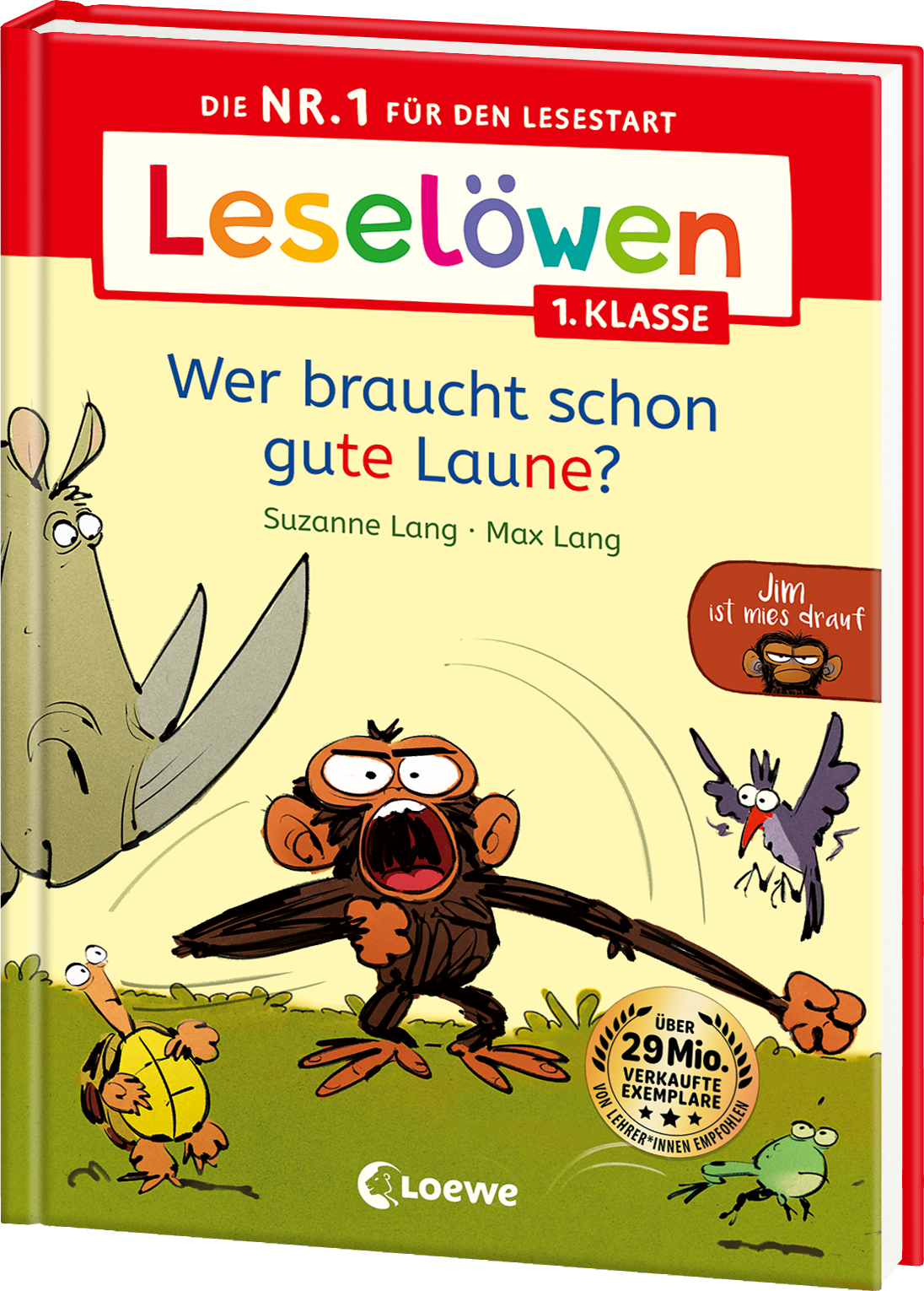 Leselöwen 1. Klasse - Jim ist mies drauf - Wer braucht schon gute Laune? 9783743213715