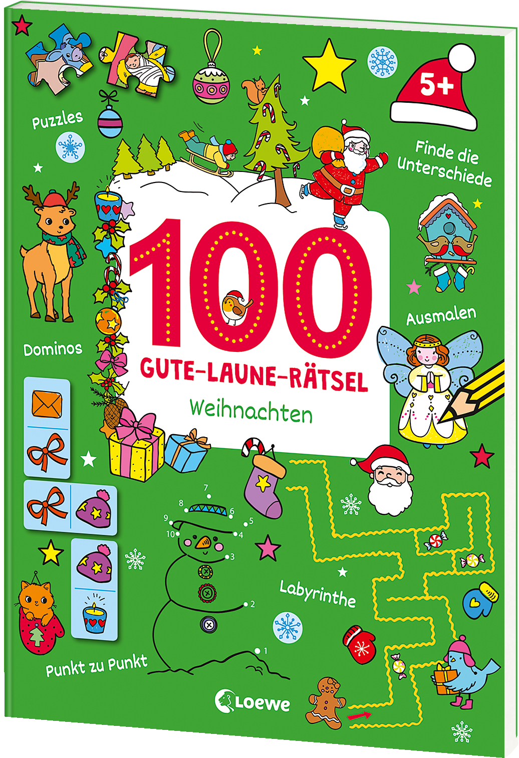 100 Gute-Laune-Rätsel - Weihnachten 9783743202276