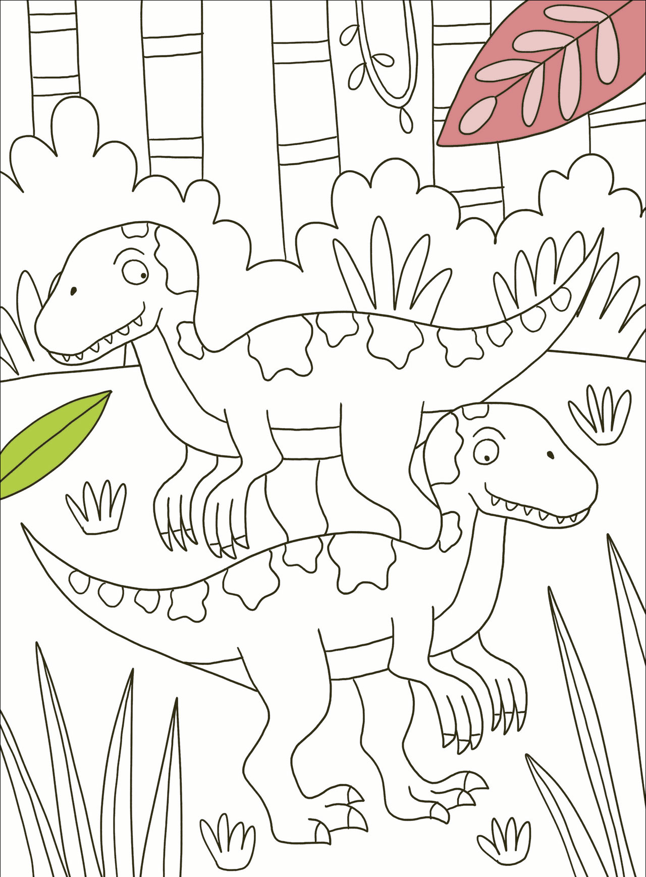 Meine Dino-Welt - Malblock 9783743220539_07