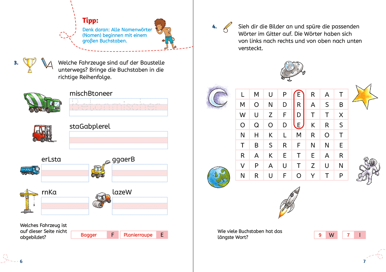 Leselöwen Lernhilfen - Rechtschreib-Spiele - 1. Klasse 9783743220300_06