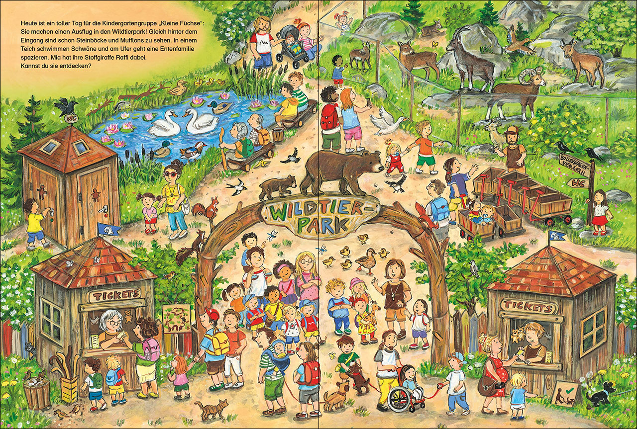 Viel los im Wildpark! 9783743212268_1