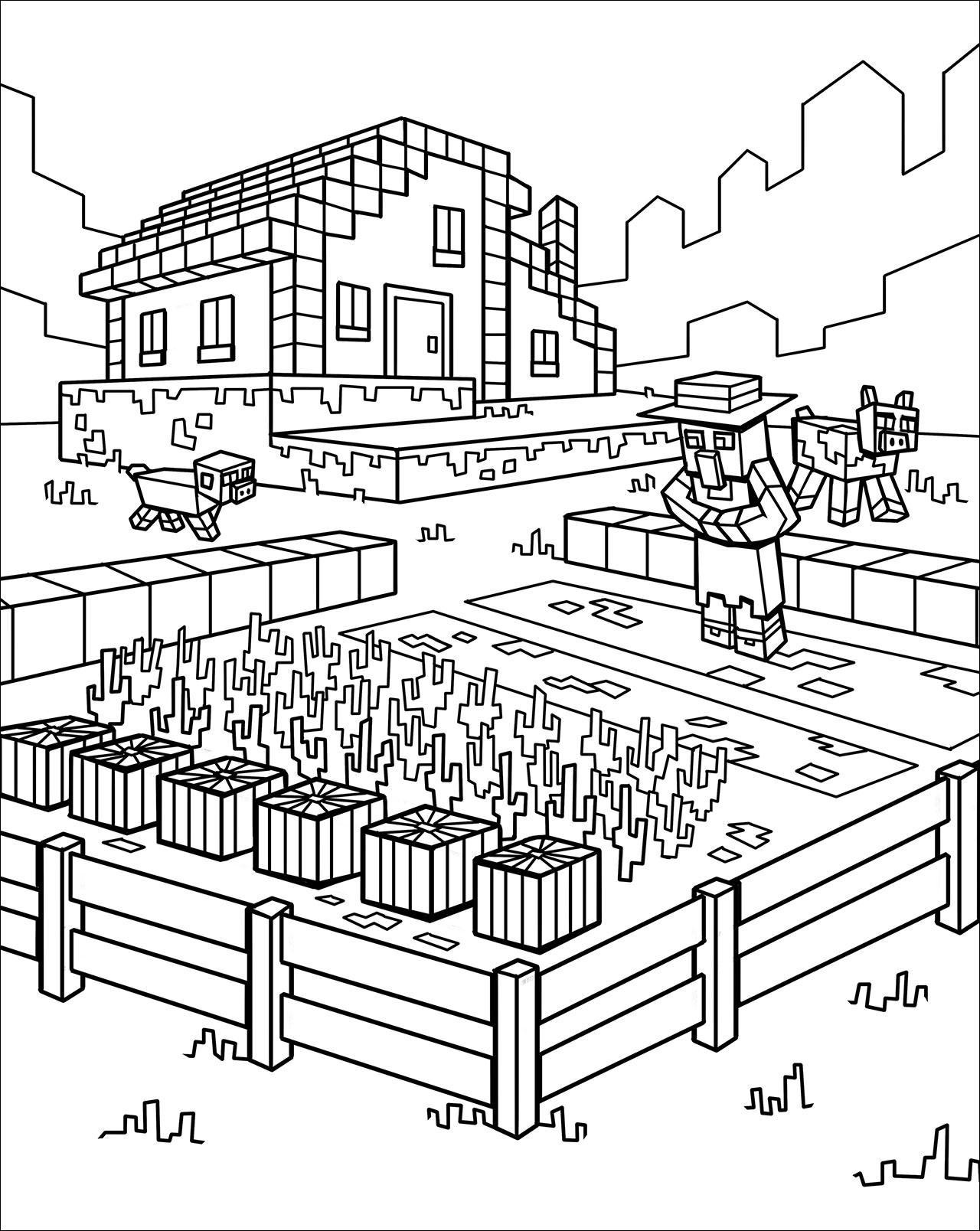 Malbuch für Minecrafter 9783743221260_06