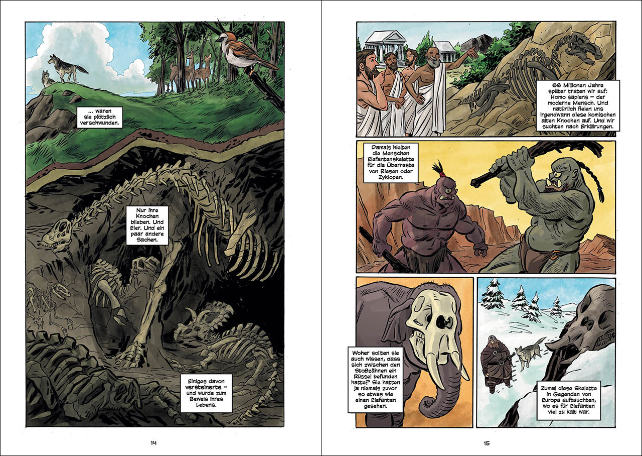 Superbrain-Comics - Auf den Spuren der Dinosaurier 9783743218017_8