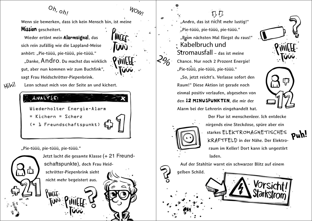 Andro, streng geheim! (Band 2) - Emotionen und andere Störfaktoren 9783743209831_2