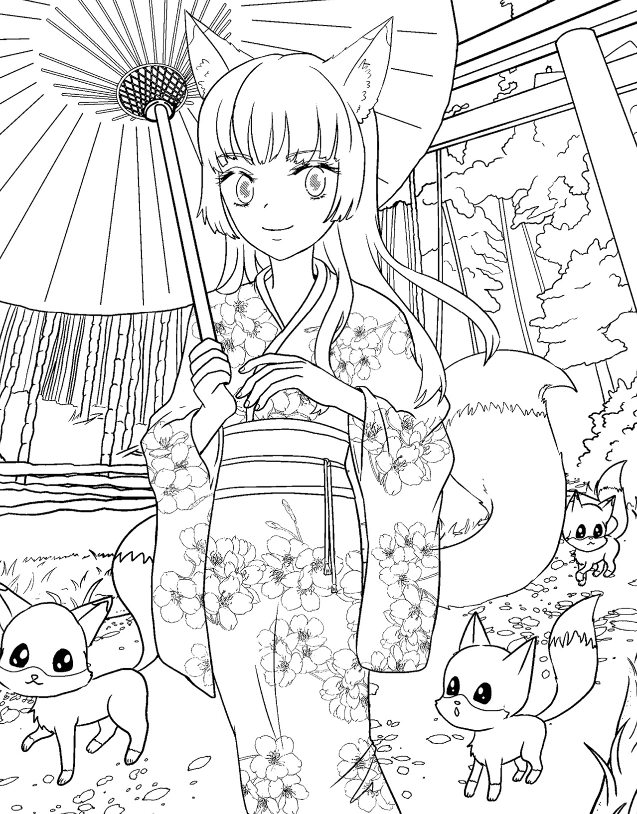 I love Manga & Anime - Das Malbuch 9783743220713_06