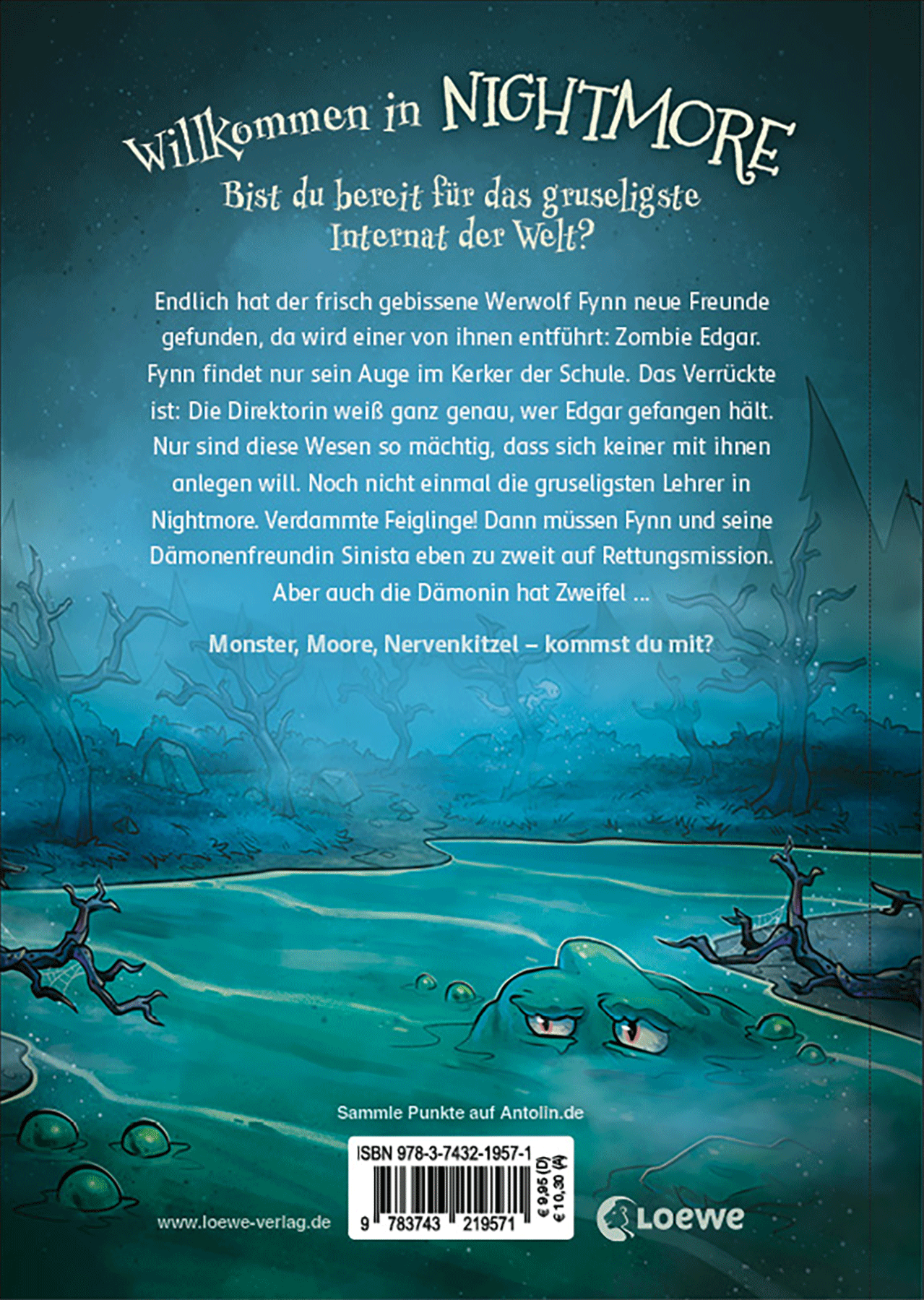 Nightmore - Das gruseligste Internat der Welt (Band 2) - Zombie gesucht 9783743219571_01