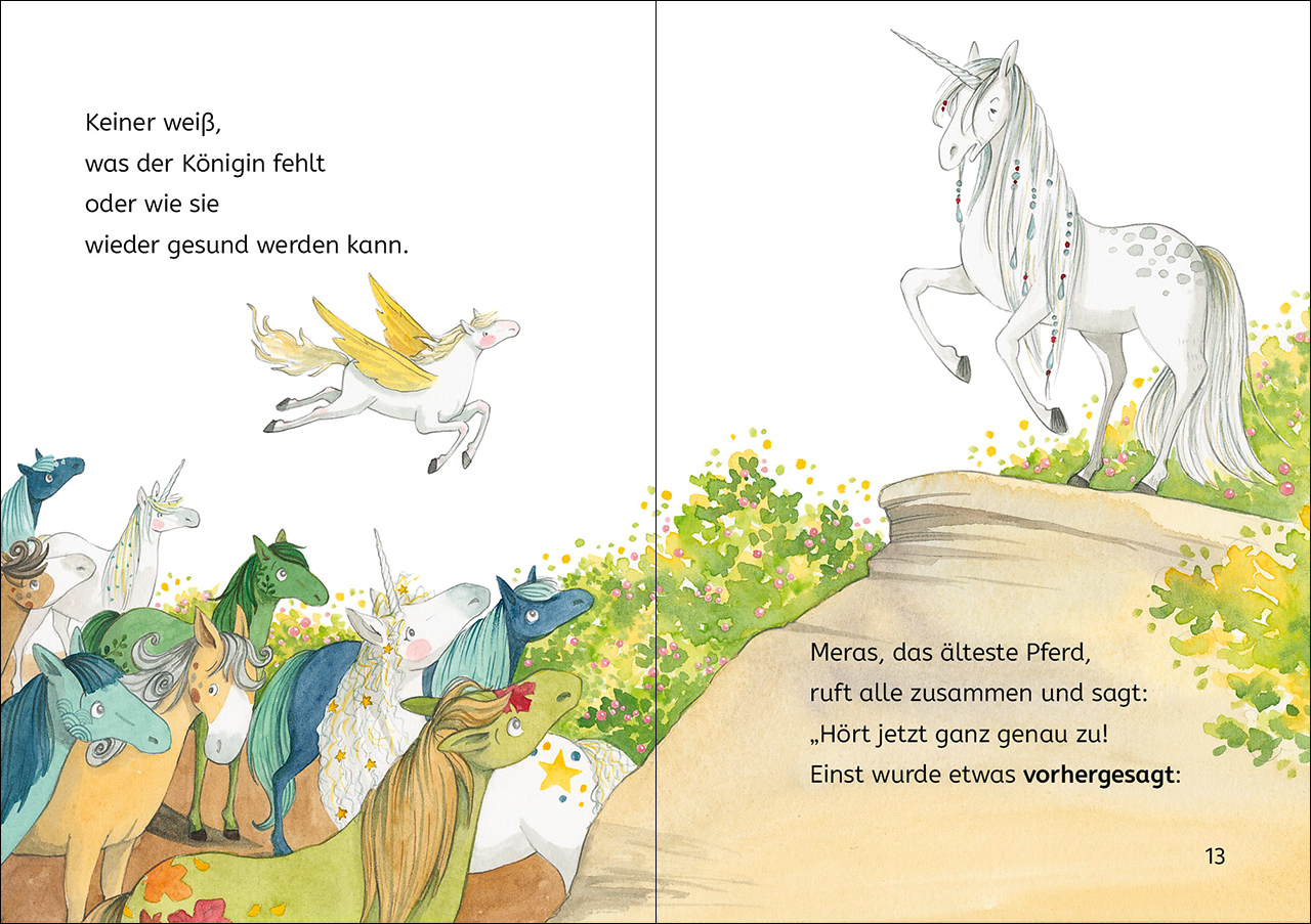 Leselöwen 1. Klasse - Die Insel der magischen Pferde 9783743211766_3