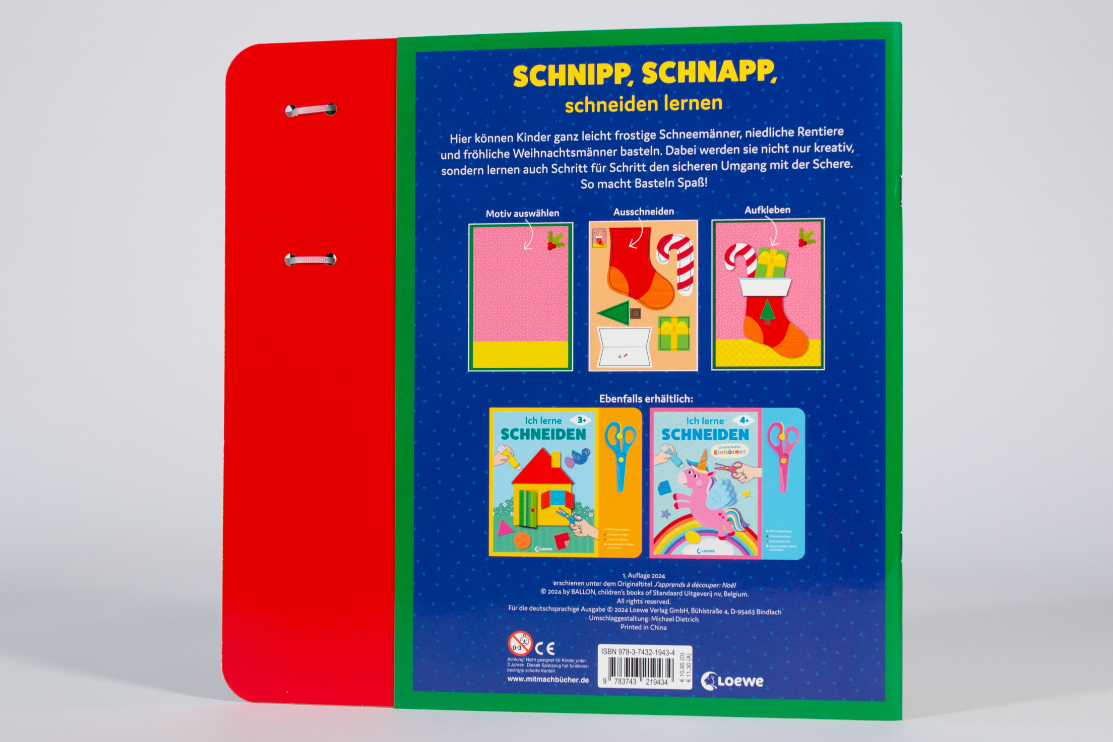 Ich lerne schneiden - Frohe Weihnachten! 9783743219434_2