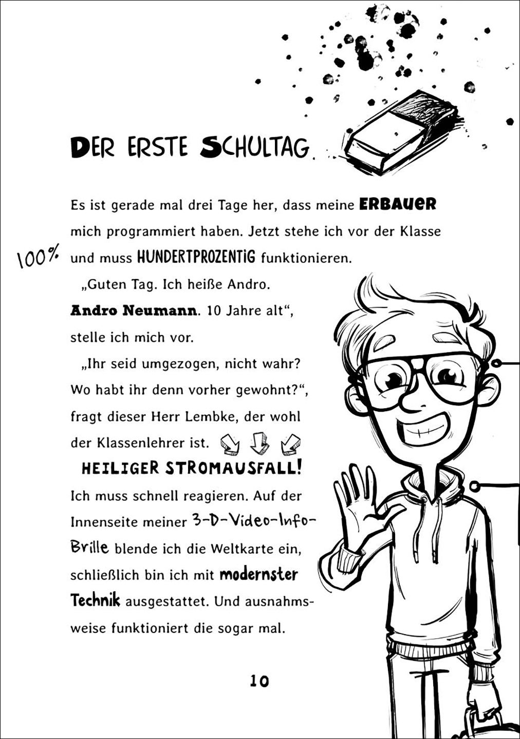 Andro, streng geheim! (Band 1) - Fehlermeldung: Schule 9783743208933_2