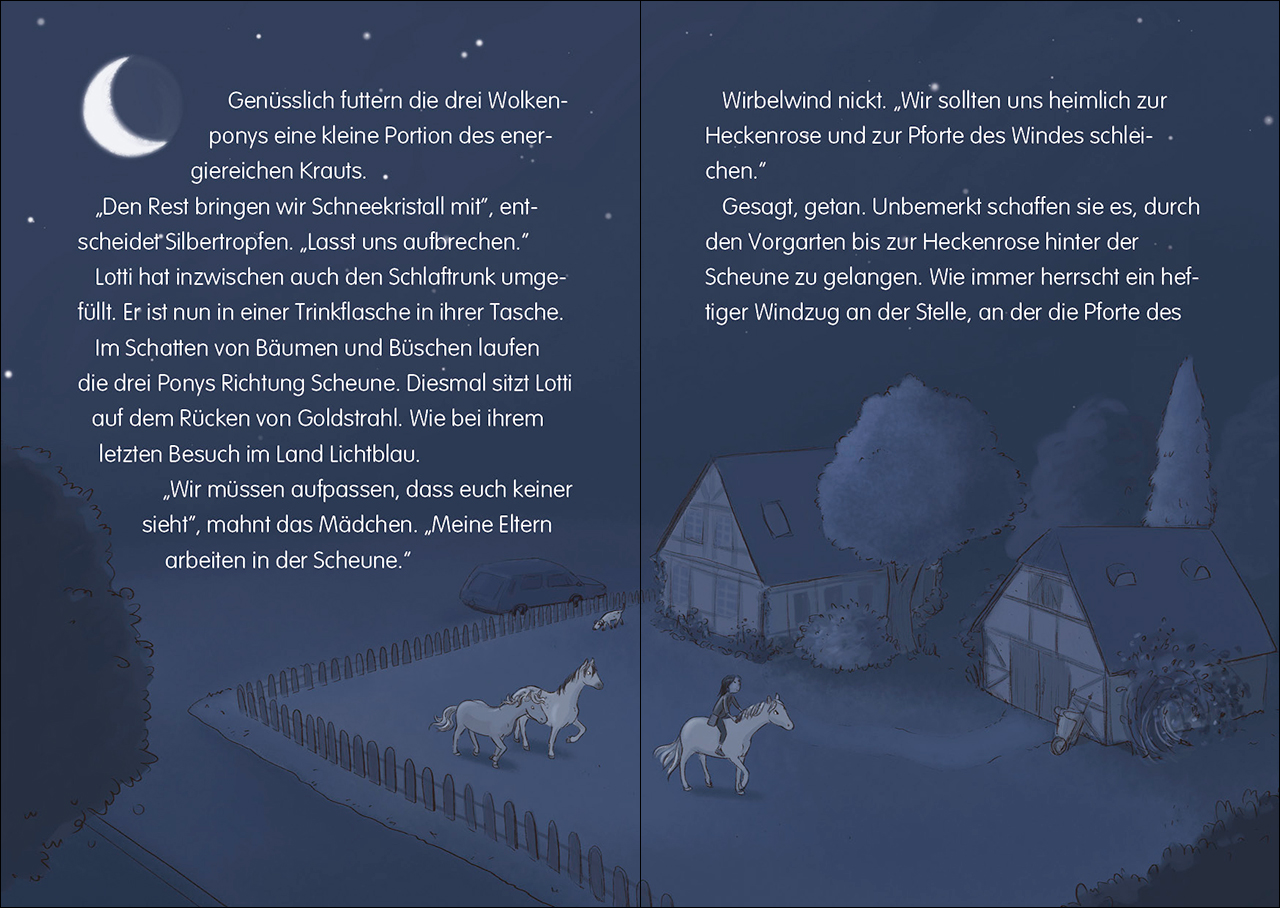 Die Wolkenponys (Band 3) - Das verzauberte Schloss 9783743213760_3