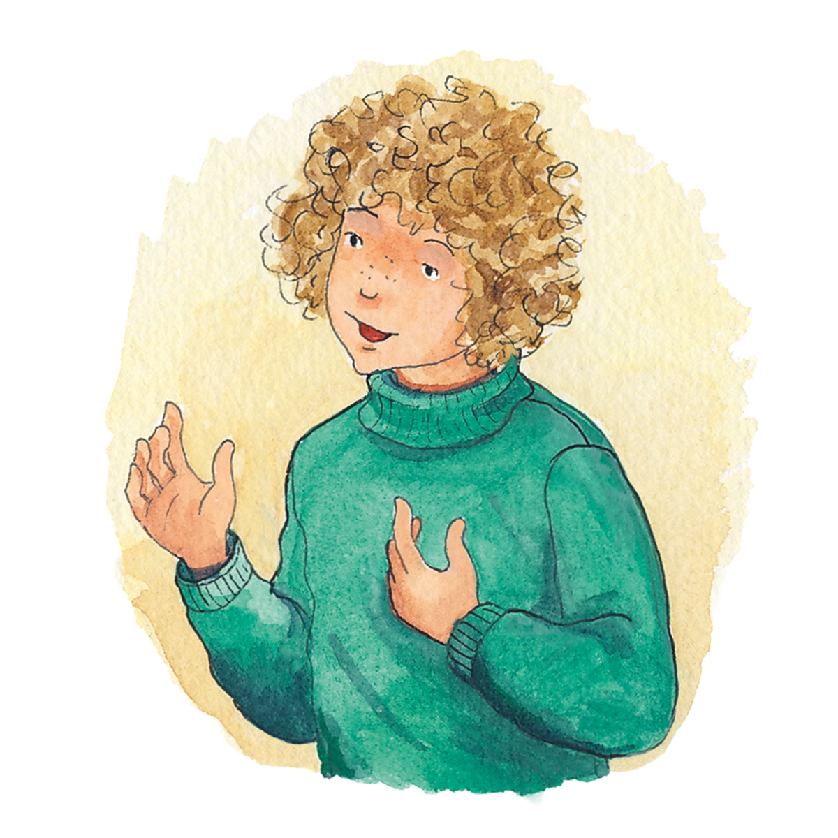 Illustration von Anne aus das magische Baumhaus