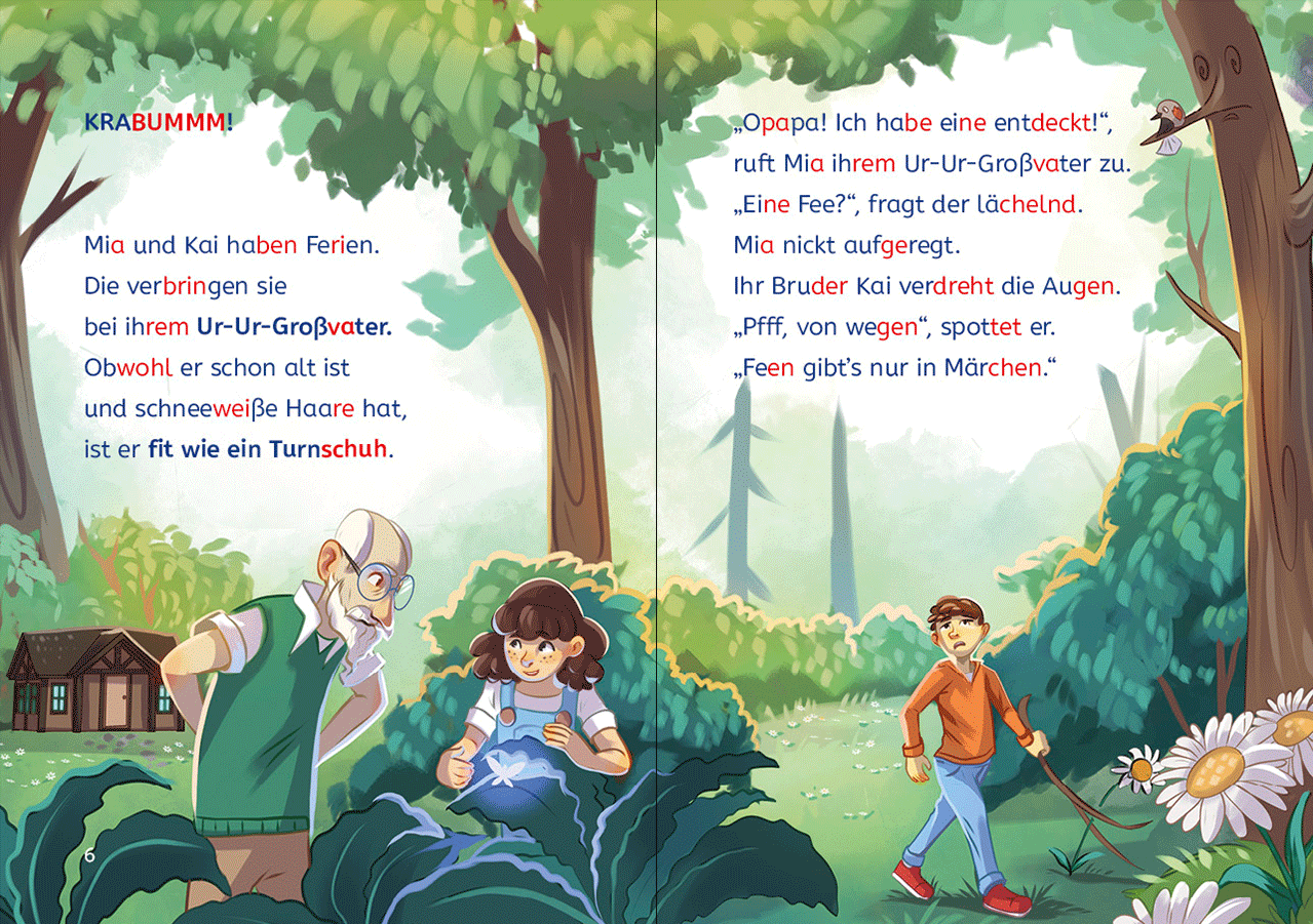 Innenseite Leseloewen; Linkziel: Leseloewen 2. Klasse