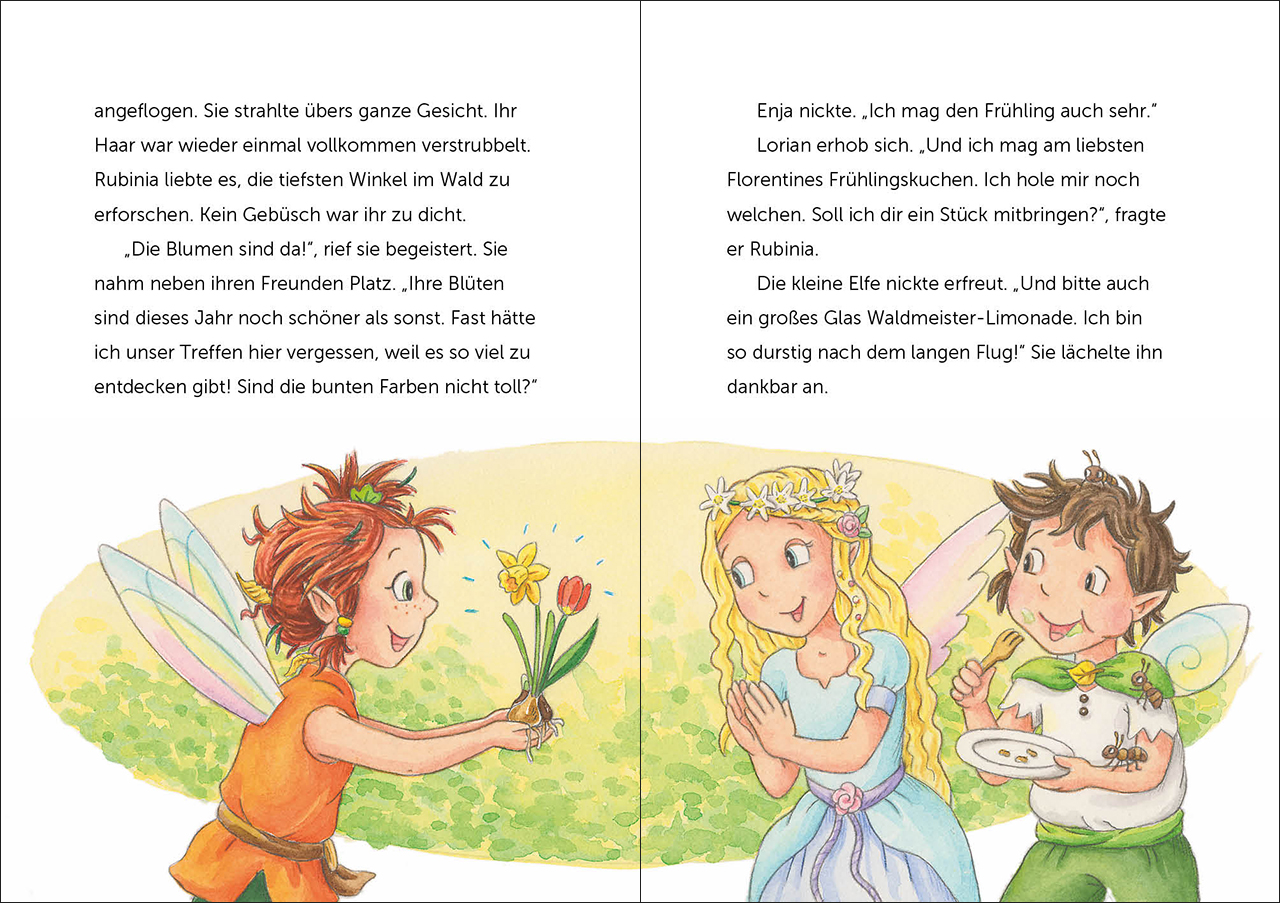 Rubinia Wunderherz, die mutige Waldelfe (Band 4) - Gefahr im Elfenwald 9783743211964_2