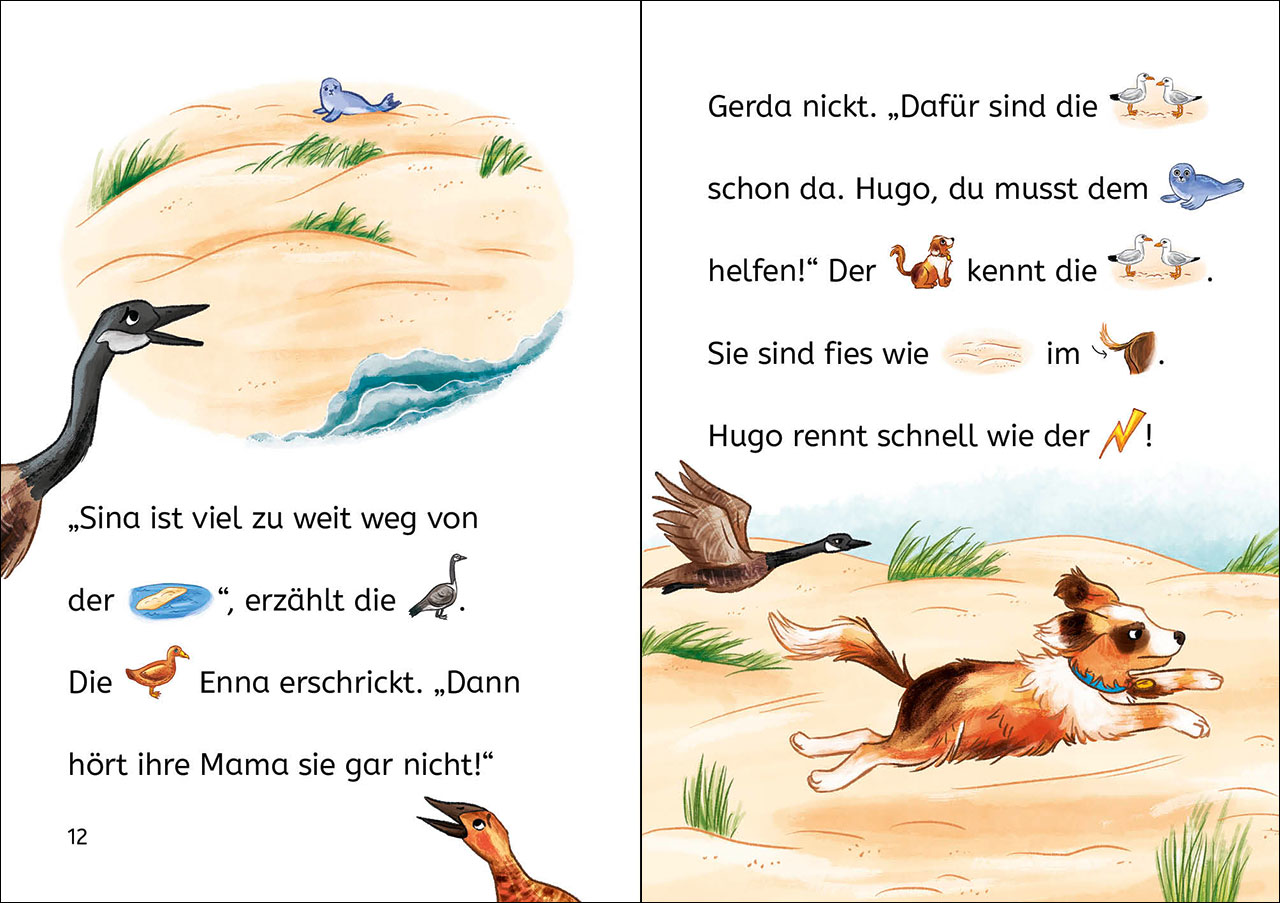 Bildermaus - Sina Seehund hilft ihrem Freund 9783743215030_4
