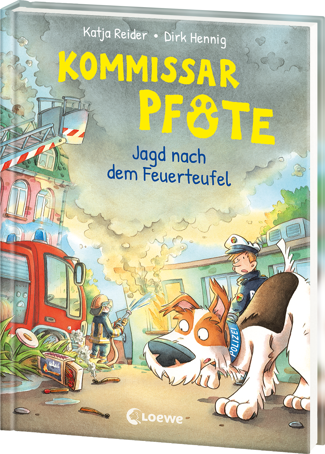 Kommissar Pfote (Band 8) - Jagd nach dem Feuerteufel  9783743217980
