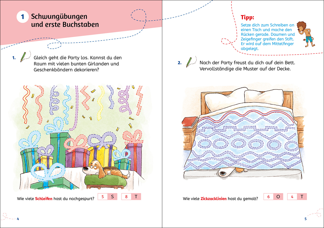 Leselöwen Lernhilfen - Schreiben lernen - 1. Klasse 9783743213548_1