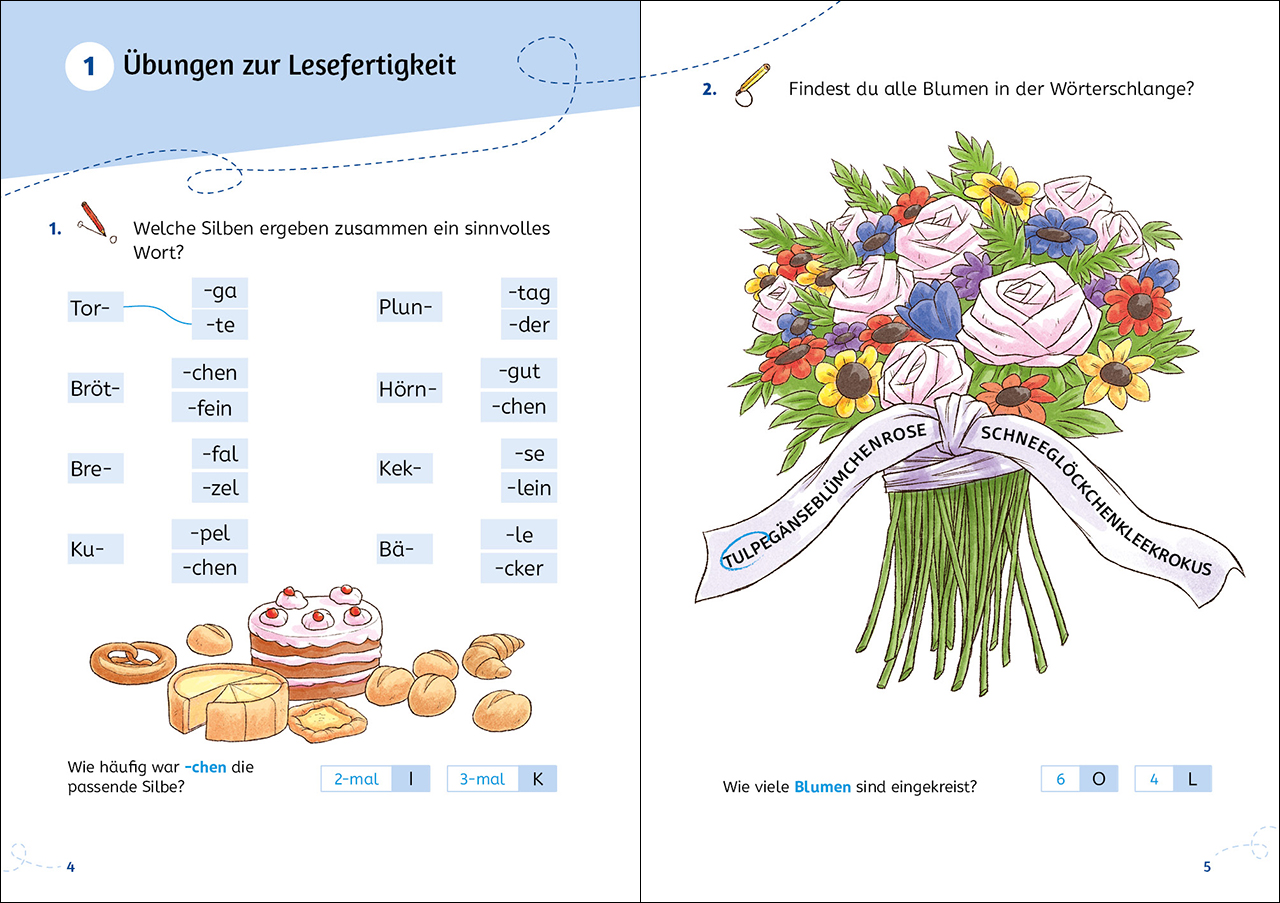 Leselöwen Lernhilfen - Lesen üben - 2. Klasse 9783743213555_1