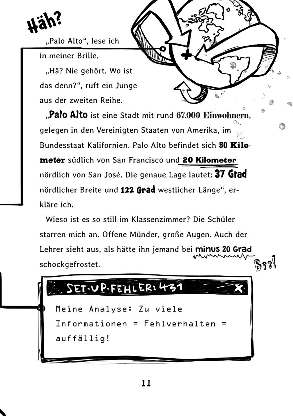 Andro, streng geheim! (Band 1) - Fehlermeldung: Schule 9783743208933_3