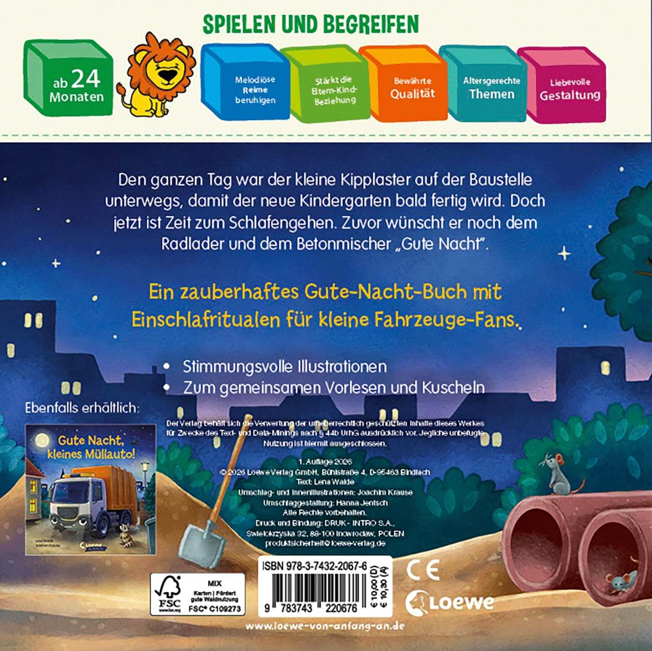 Gute Nacht, liebe Baustelle! 9783743220676_01