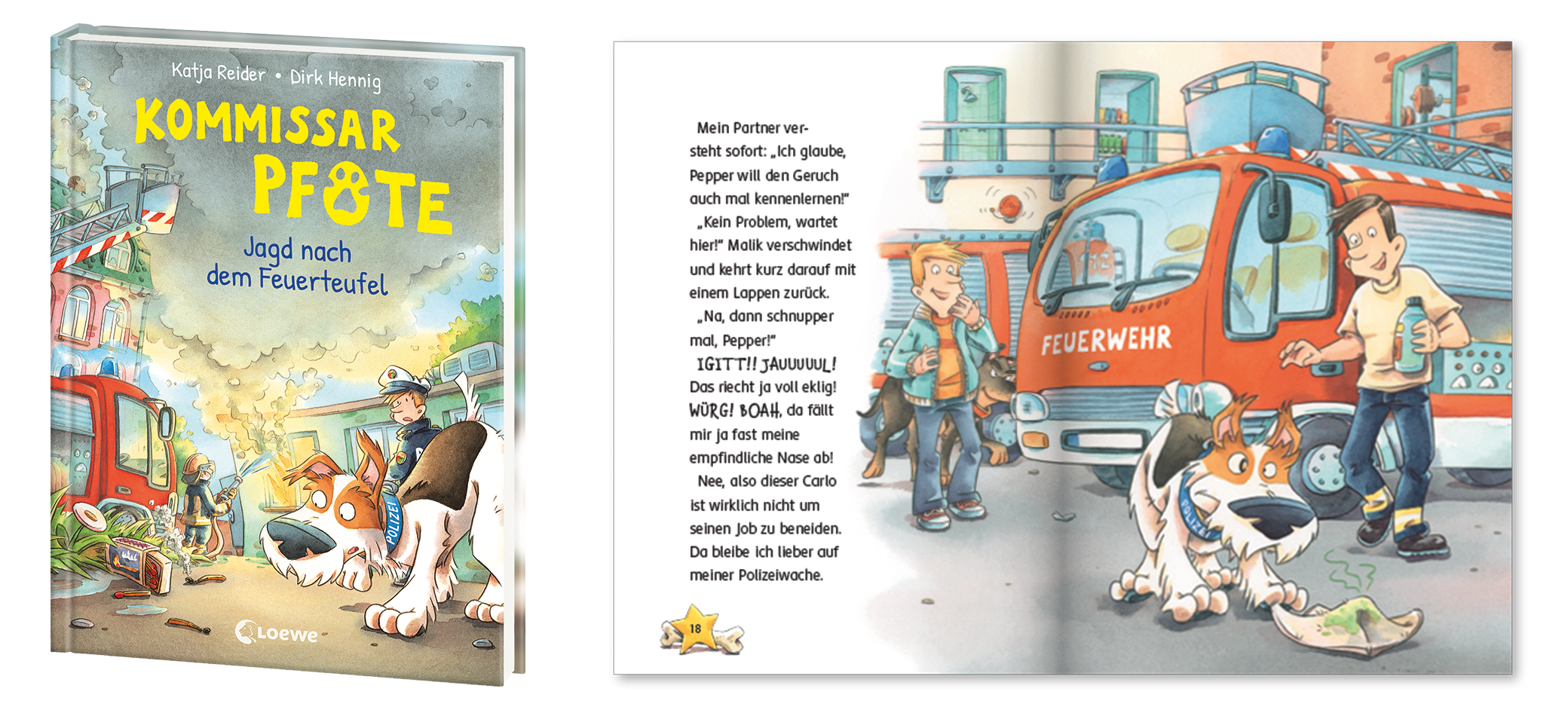 Kommissar Pfote Innenseite Band 8; Linkziel: Titeldetailseite Band 8