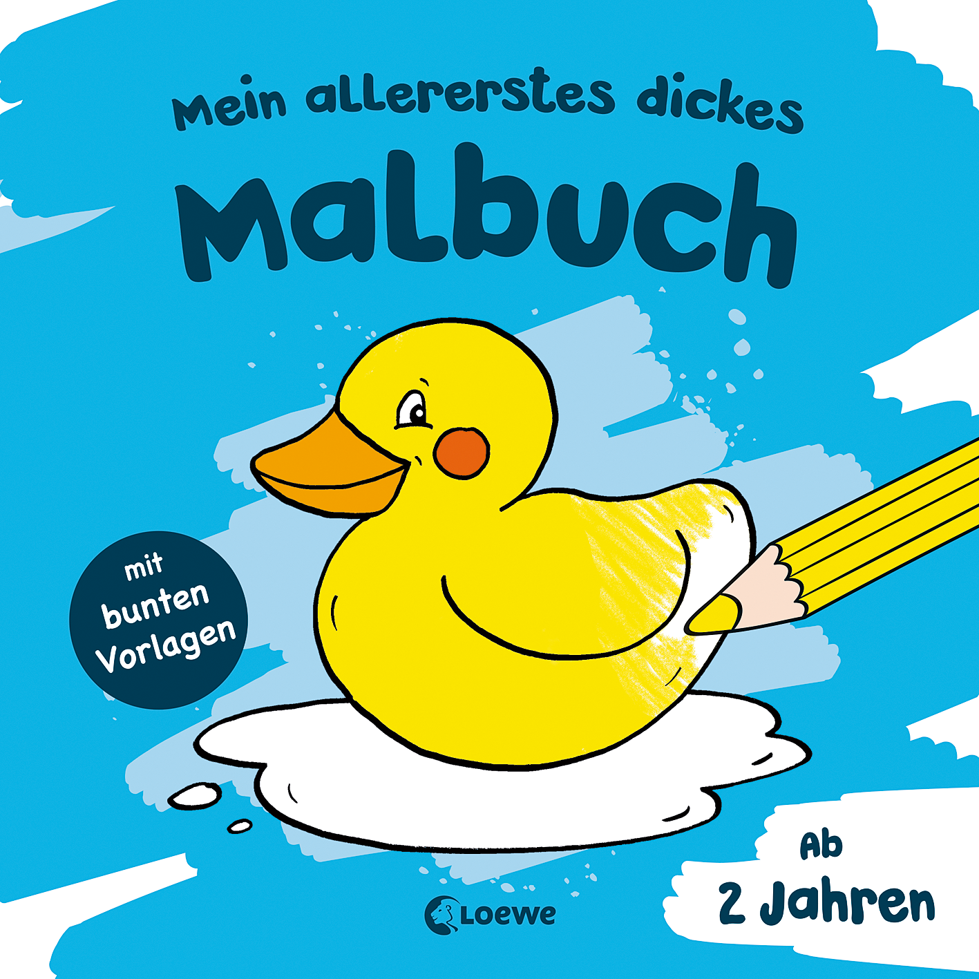 Mein allererstes dickes Malbuch (Badeente) 9783785588291