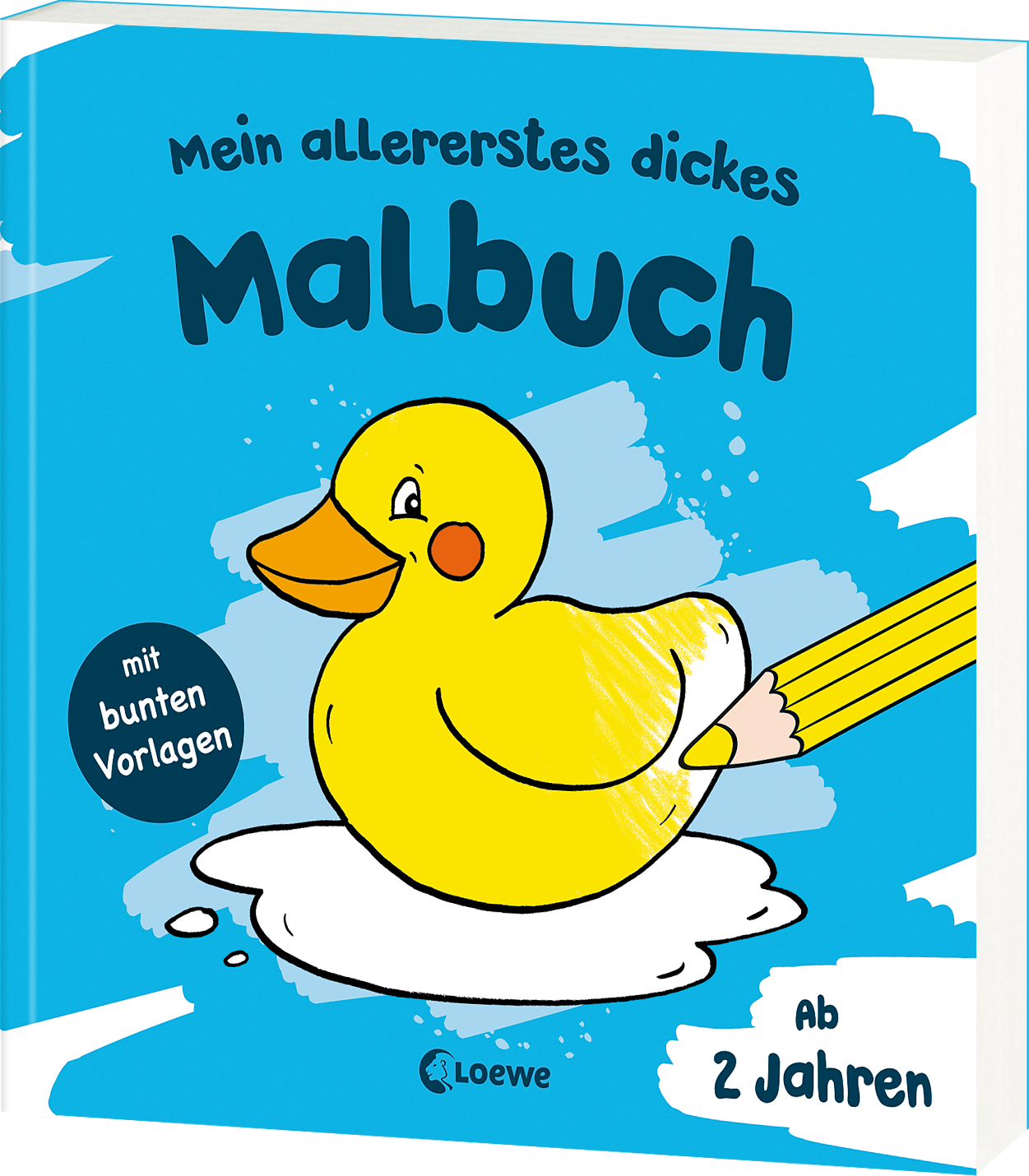 Mein allererstes dickes Malbuch (Badeente)