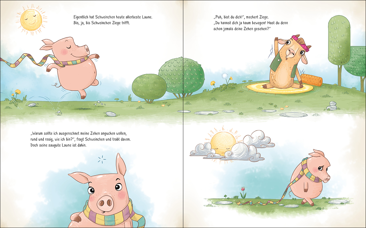 Voll gemein, sagt das Schwein 9783743207882_1