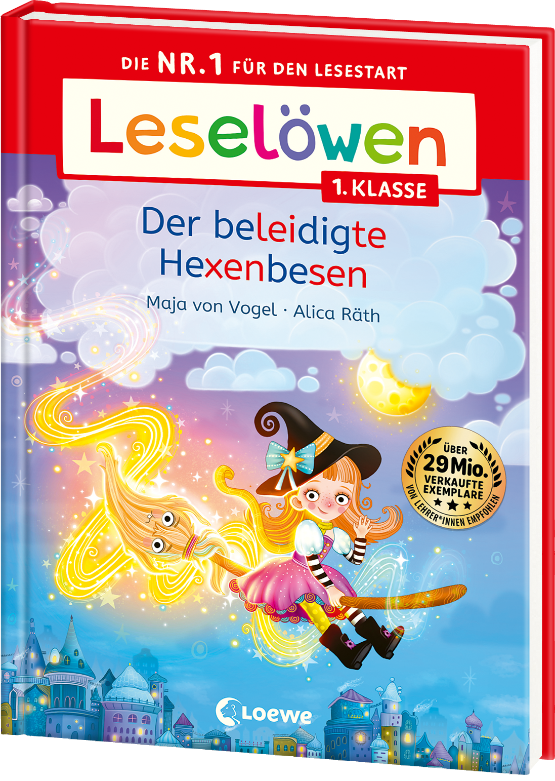 Leselöwen 1. Klasse - Der beleidigte Hexenbesen 9783743217348
